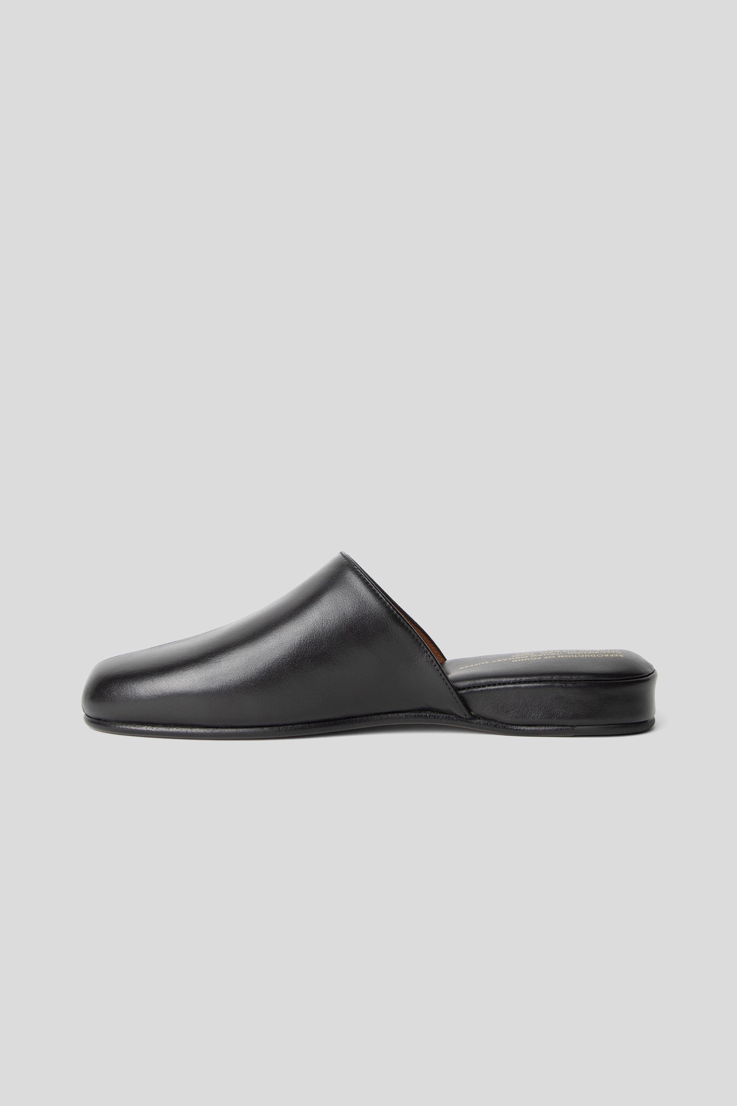 Italian Military Slipper - Black