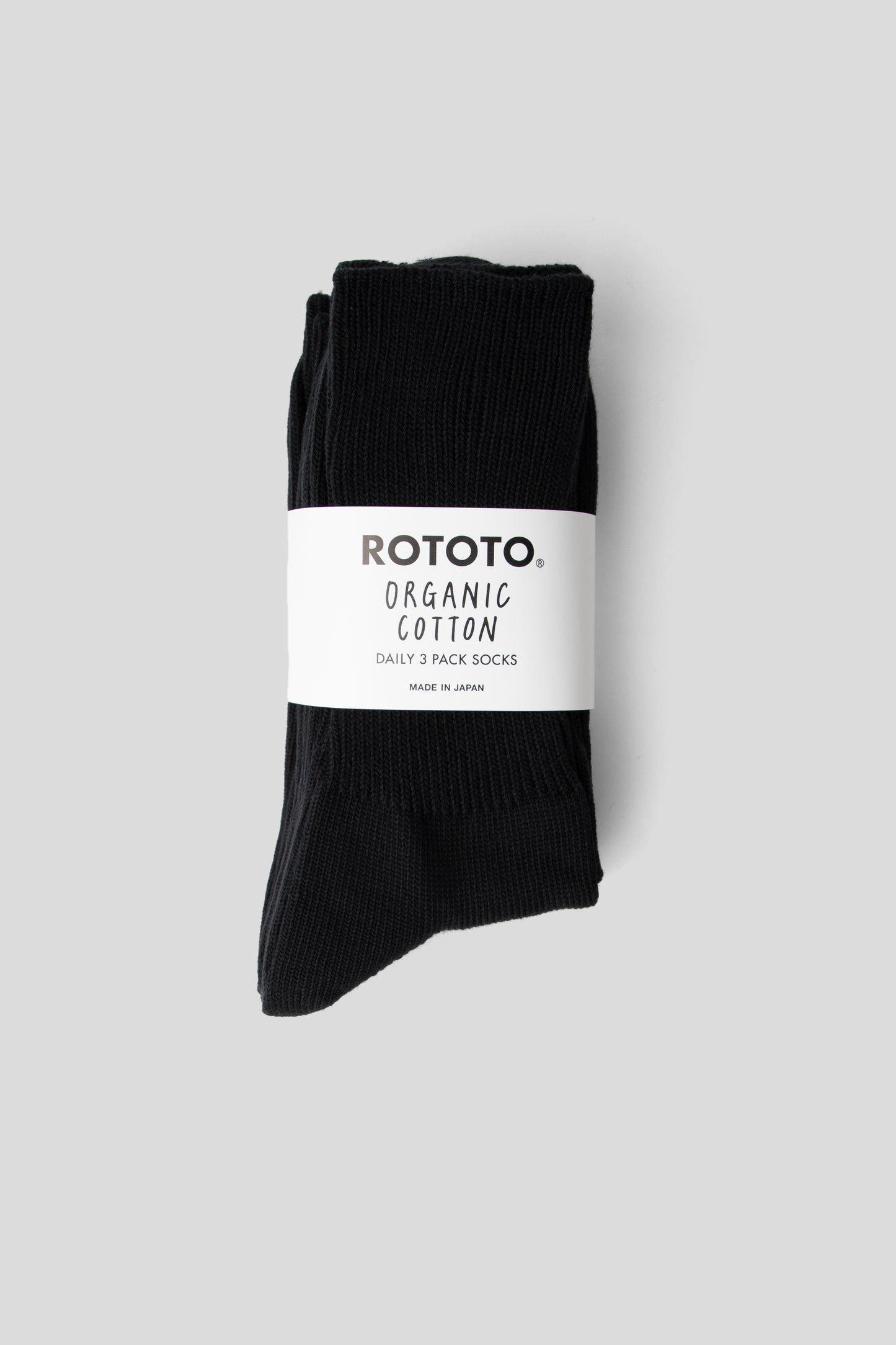 ROTOTO SS26 3 Pack Black 011