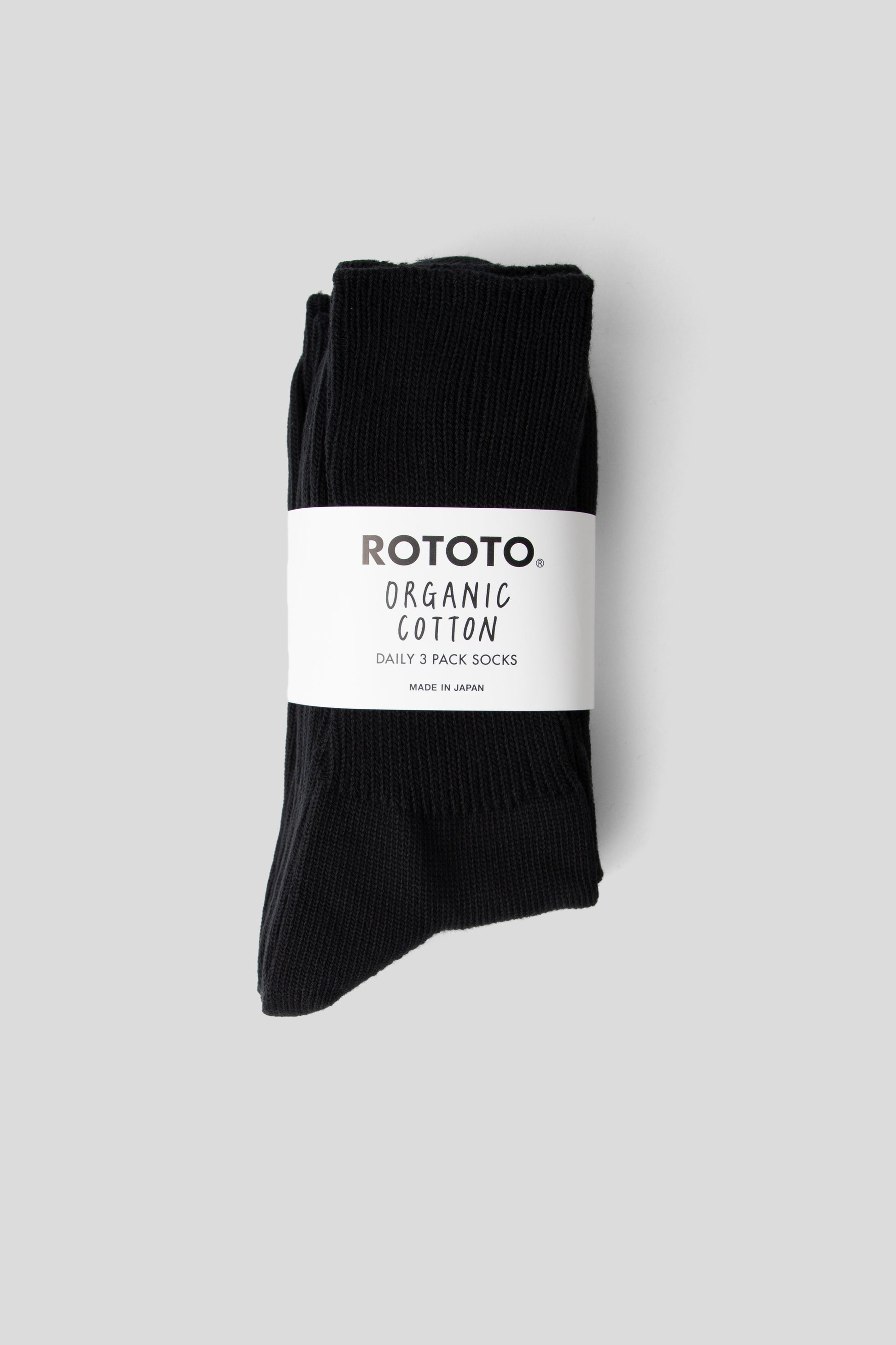 ROTOTO SS26 3 Pack Black 011