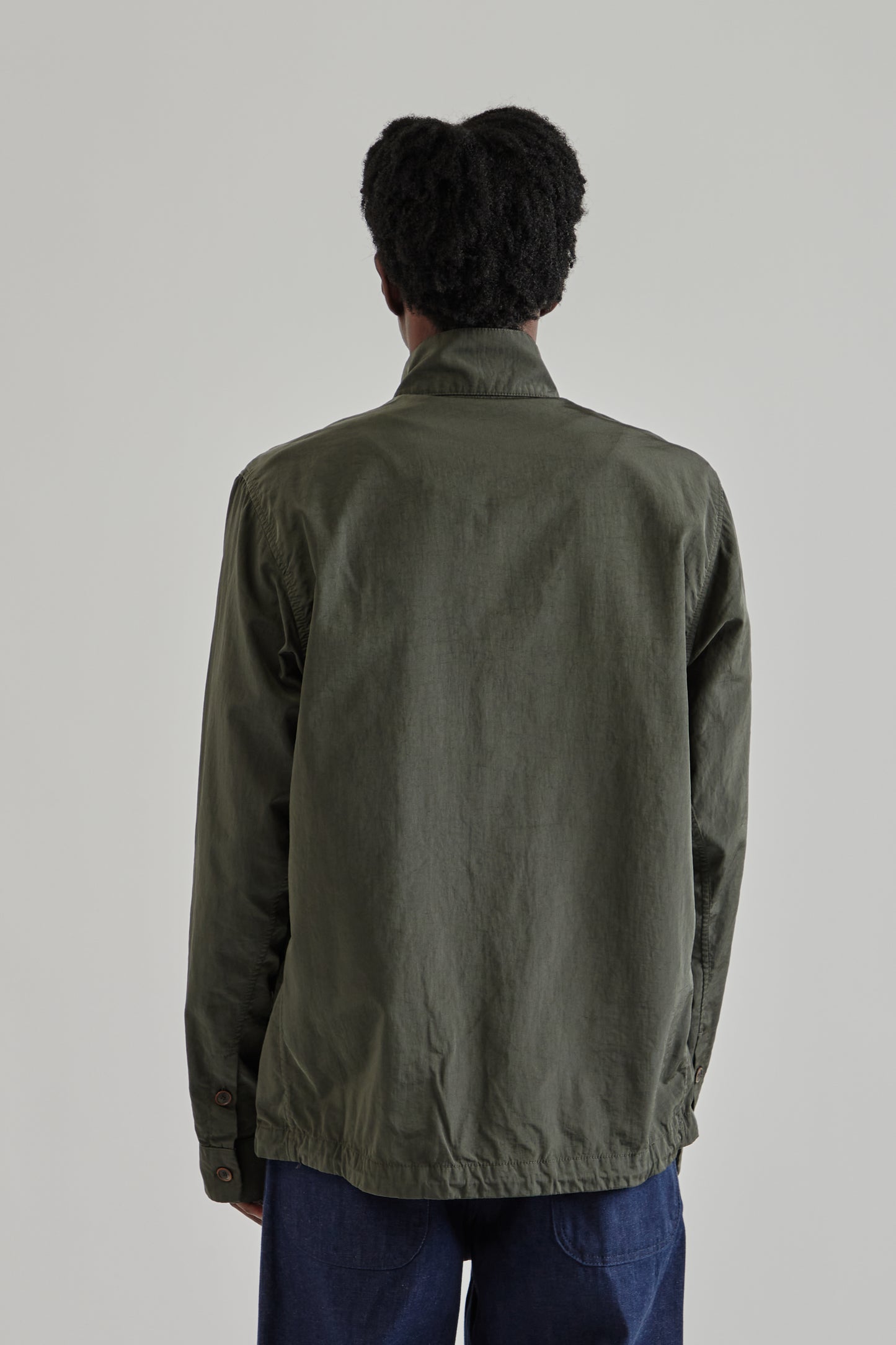 Ranra FW25 Epitome Canvas Nylon LS Shirt Peat13