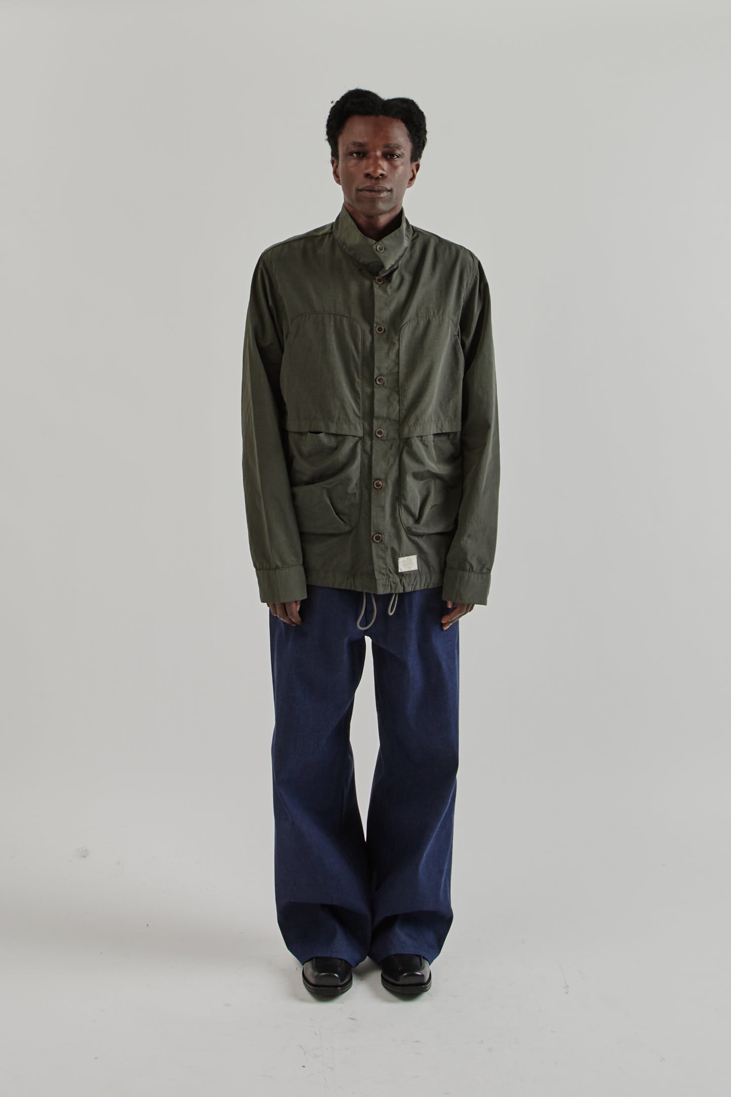 Ranra FW25 Epitome Canvas Nylon LS Shirt Peat2