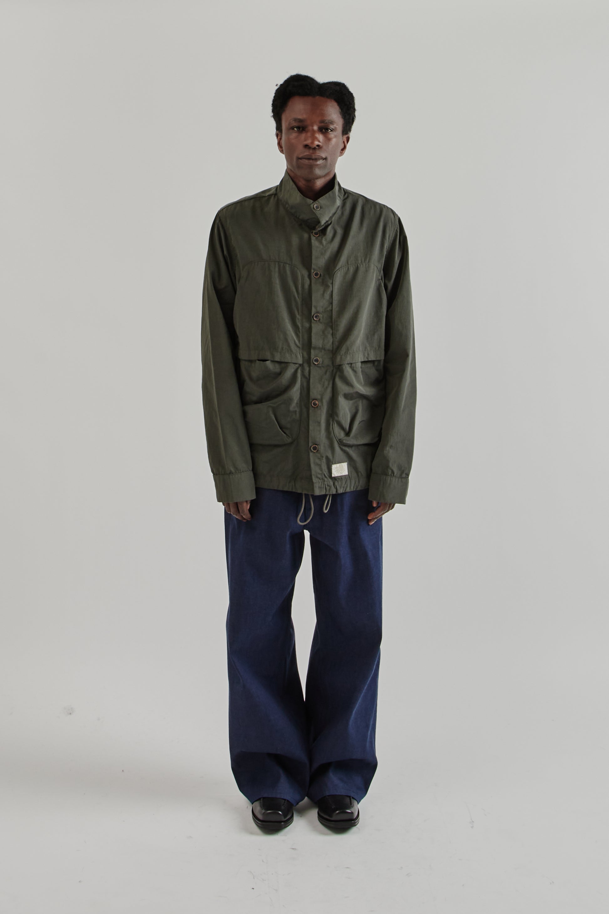 Ranra FW25 Epitome Canvas Nylon LS Shirt Peat2