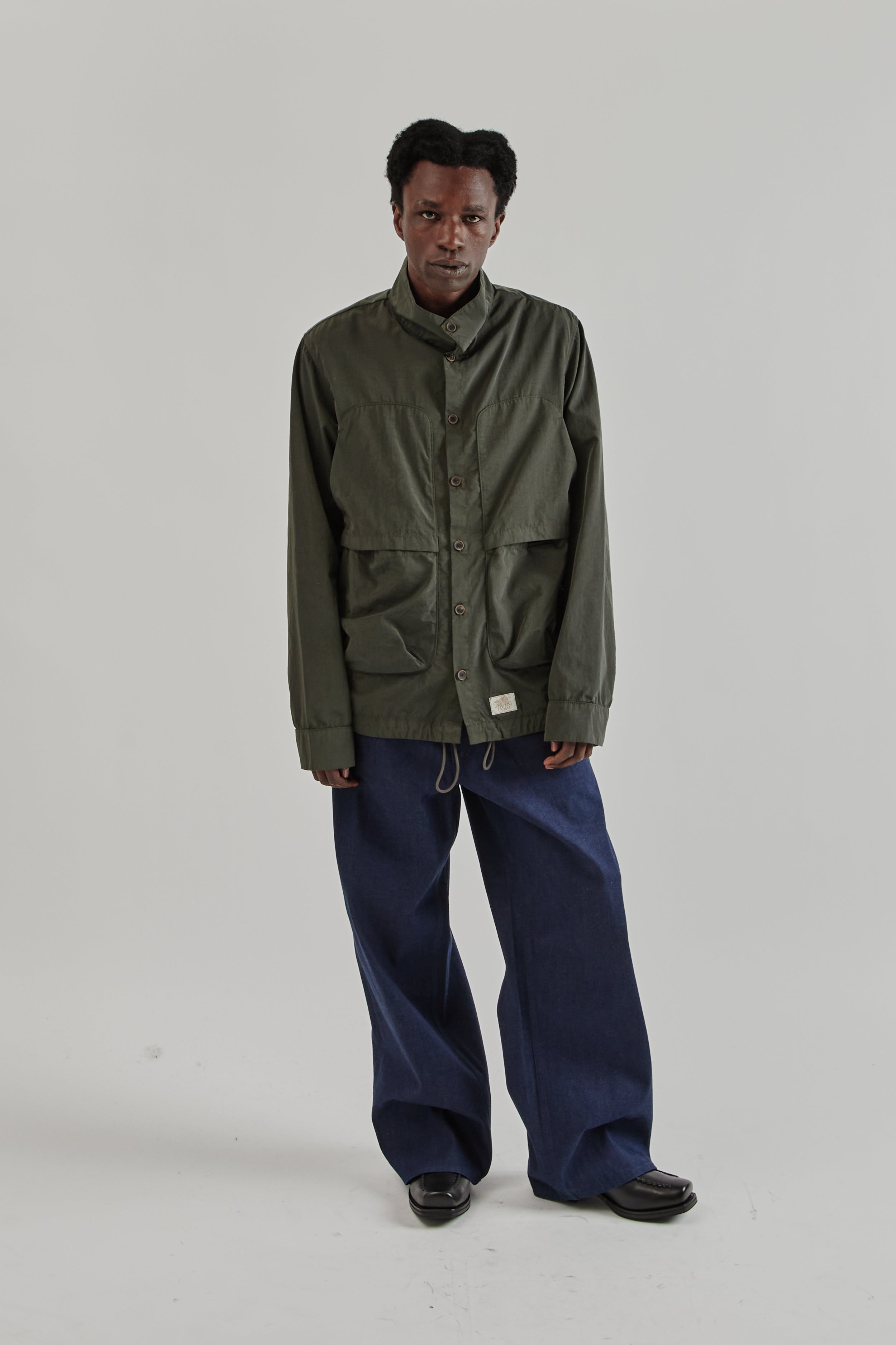 Ranra Epitome Canvas Nylon L/S Shirt - Peat | Wallace Mercantile Shop