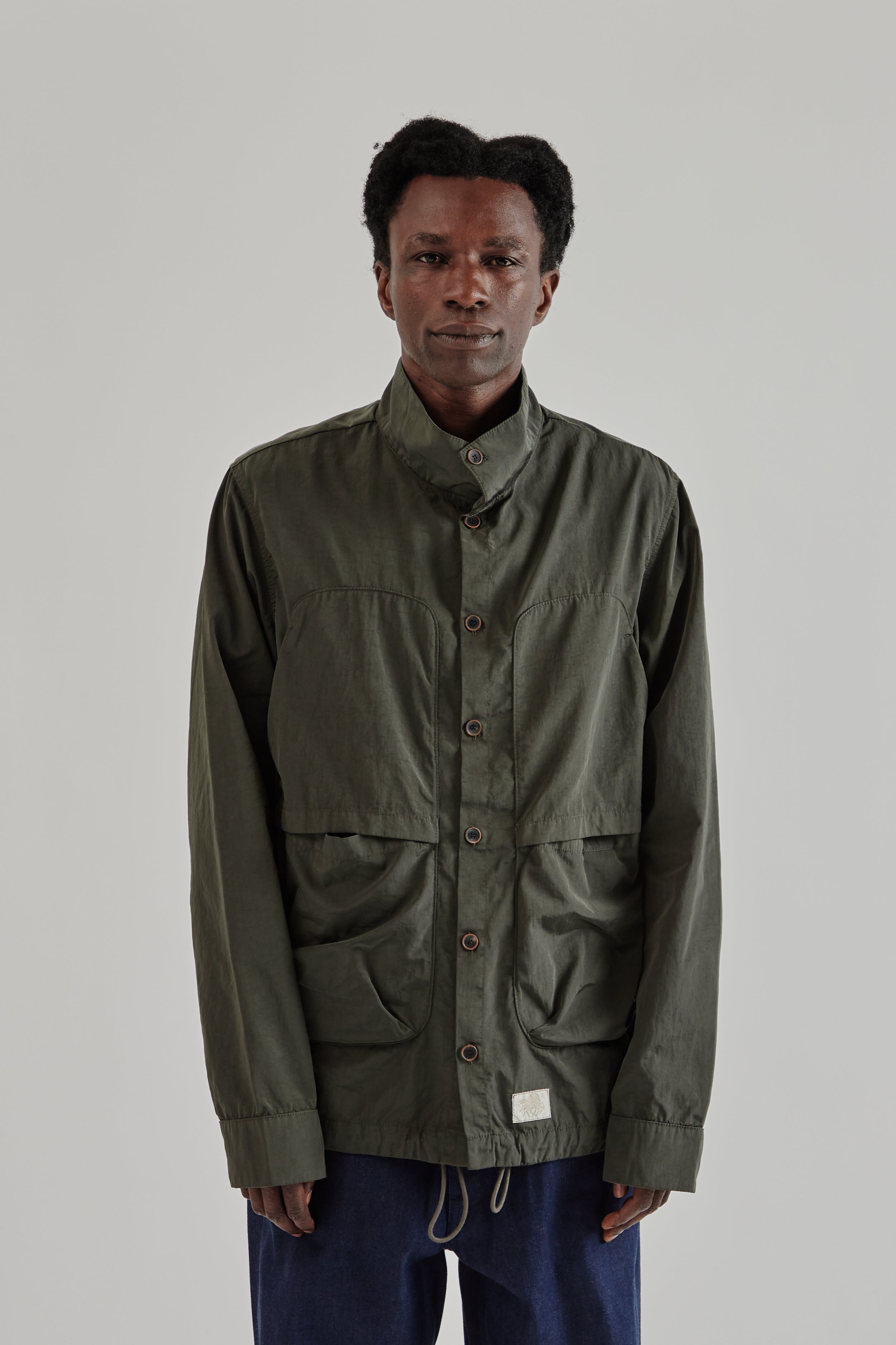 Ranra Epitome Canvas Nylon L/S Shirt - Peat | Wallace Mercantile Shop