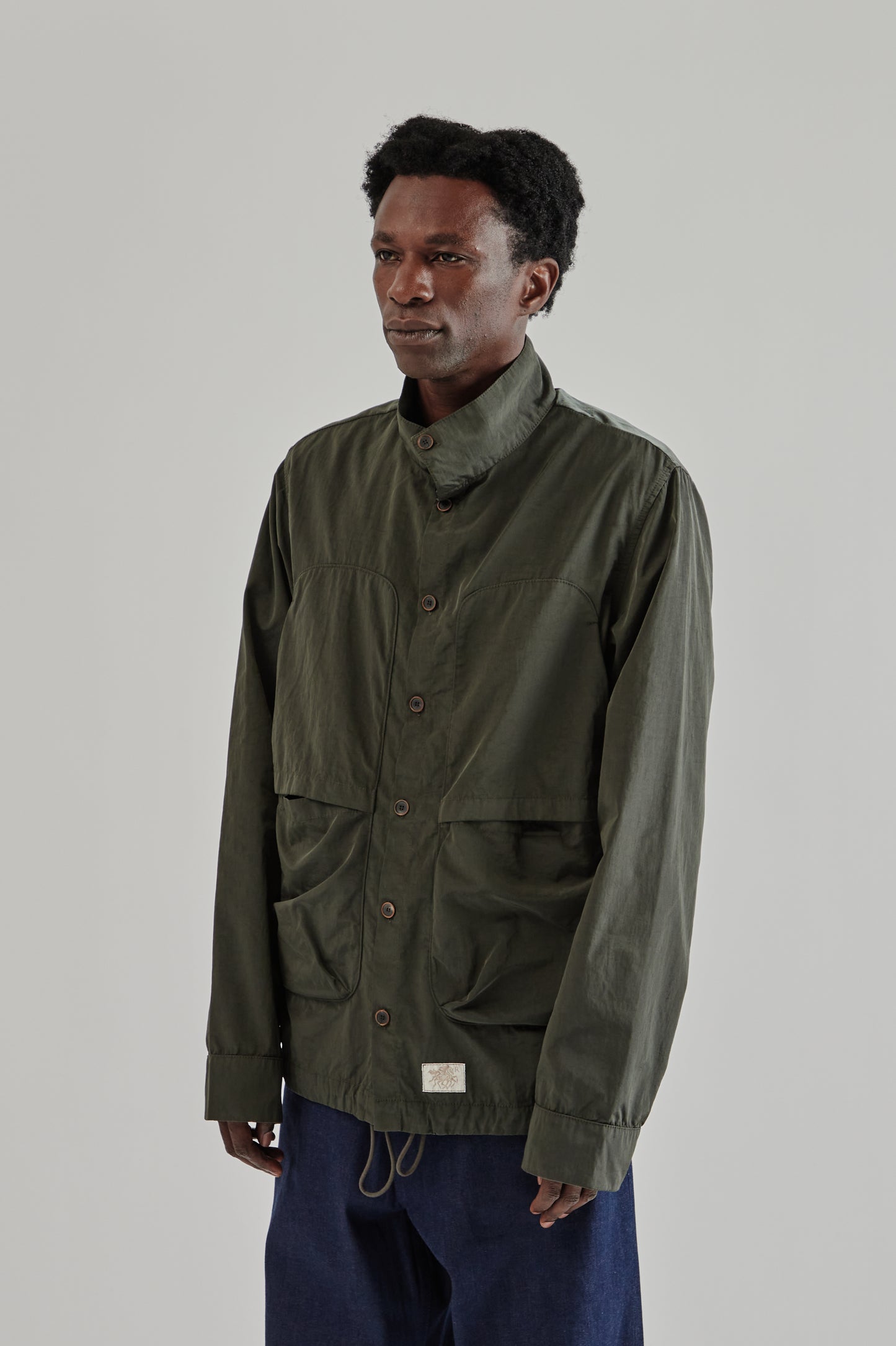 Ranra FW25 Epitome Canvas Nylon LS Shirt Peat6