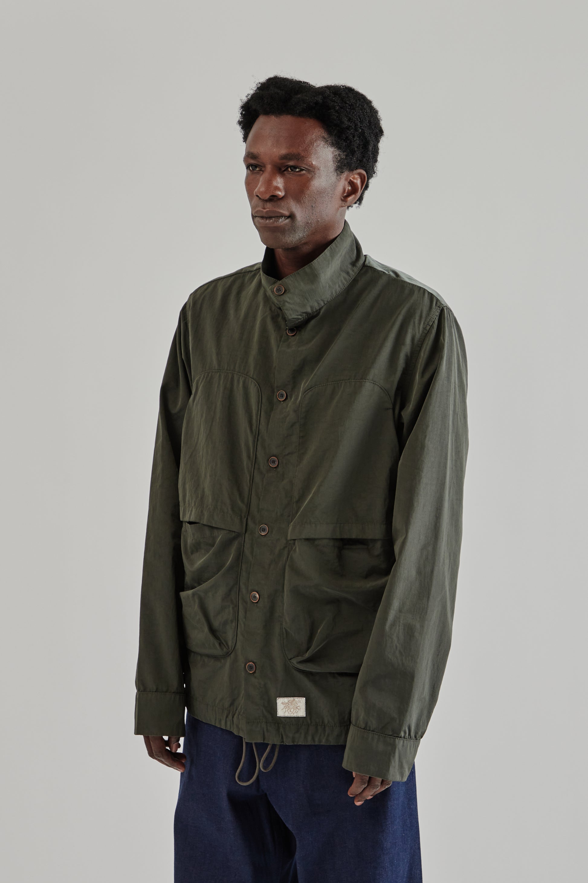 Ranra FW25 Epitome Canvas Nylon LS Shirt Peat6