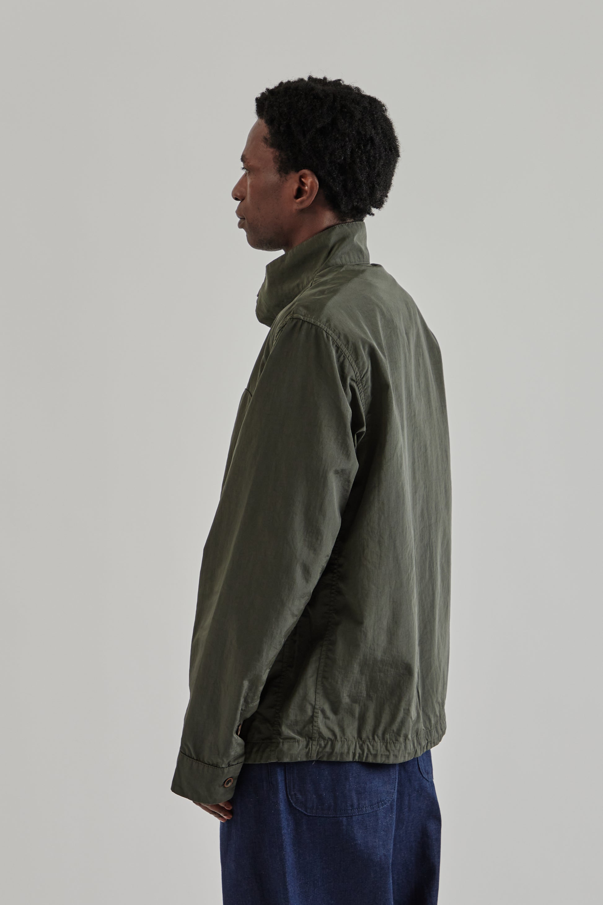 Ranra FW25 Epitome Canvas Nylon LS Shirt Peat9