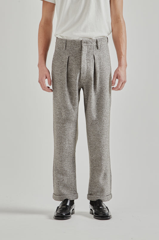 Ranra FW25 Fold Wool Chino Pants Major Brown 2