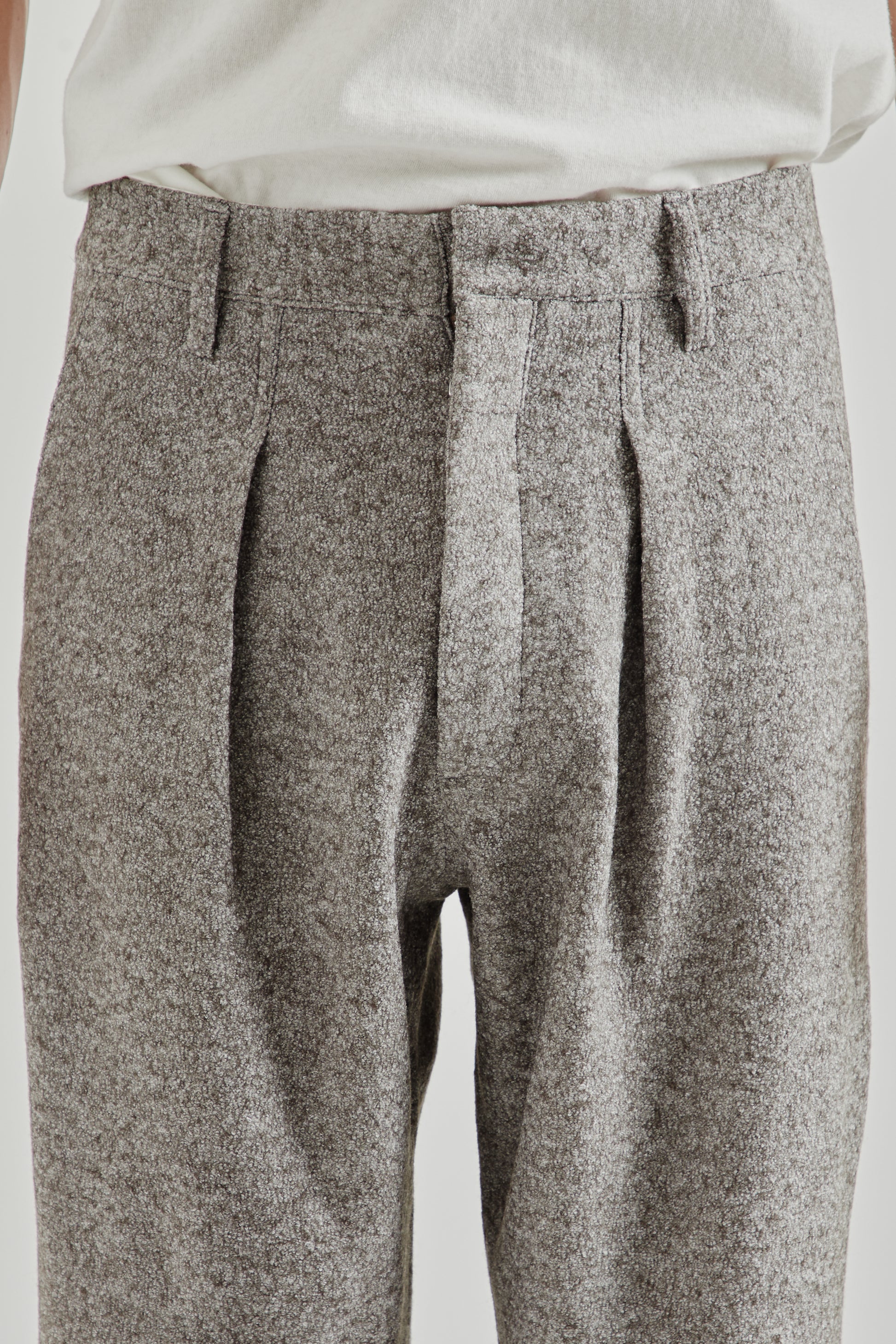 Ranra FW25 Fold Wool Chino Pants Major Brown 6