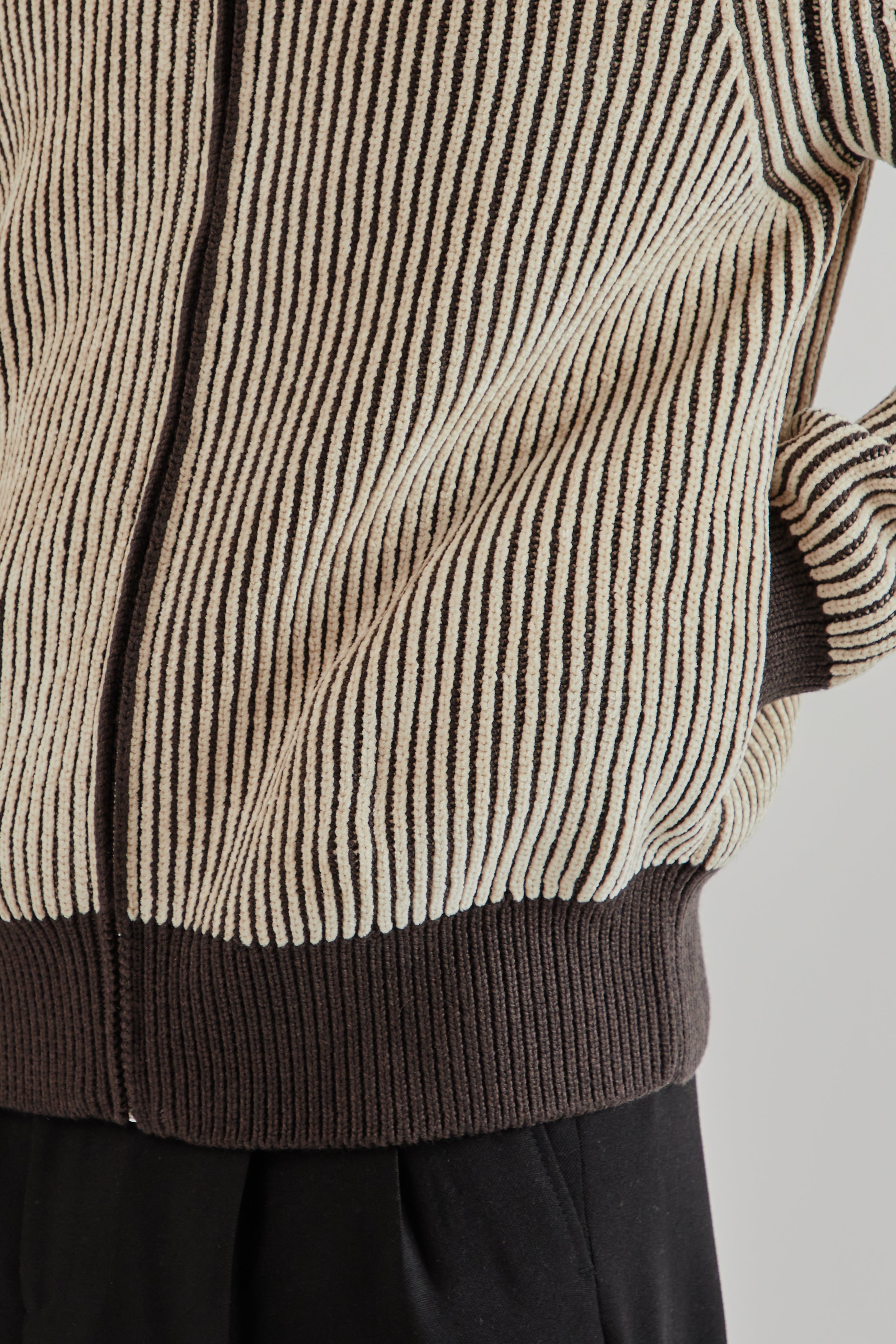 Ranra Lahar Full Zip Cardigan in Putty | Wallace Mercantile Shop