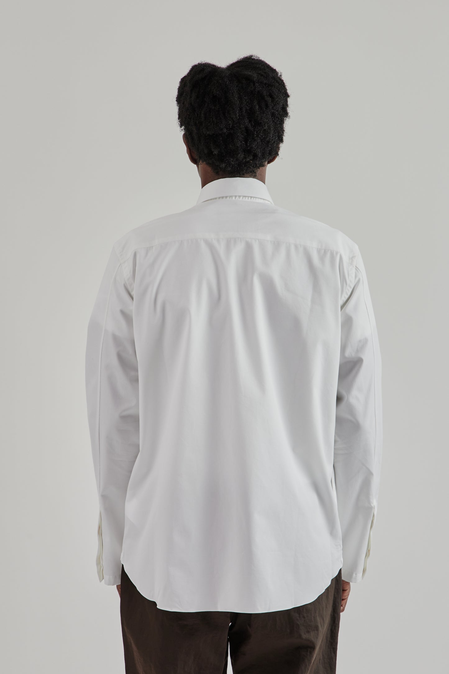 Ranra FW25 Maker Cotton Shirt White 5