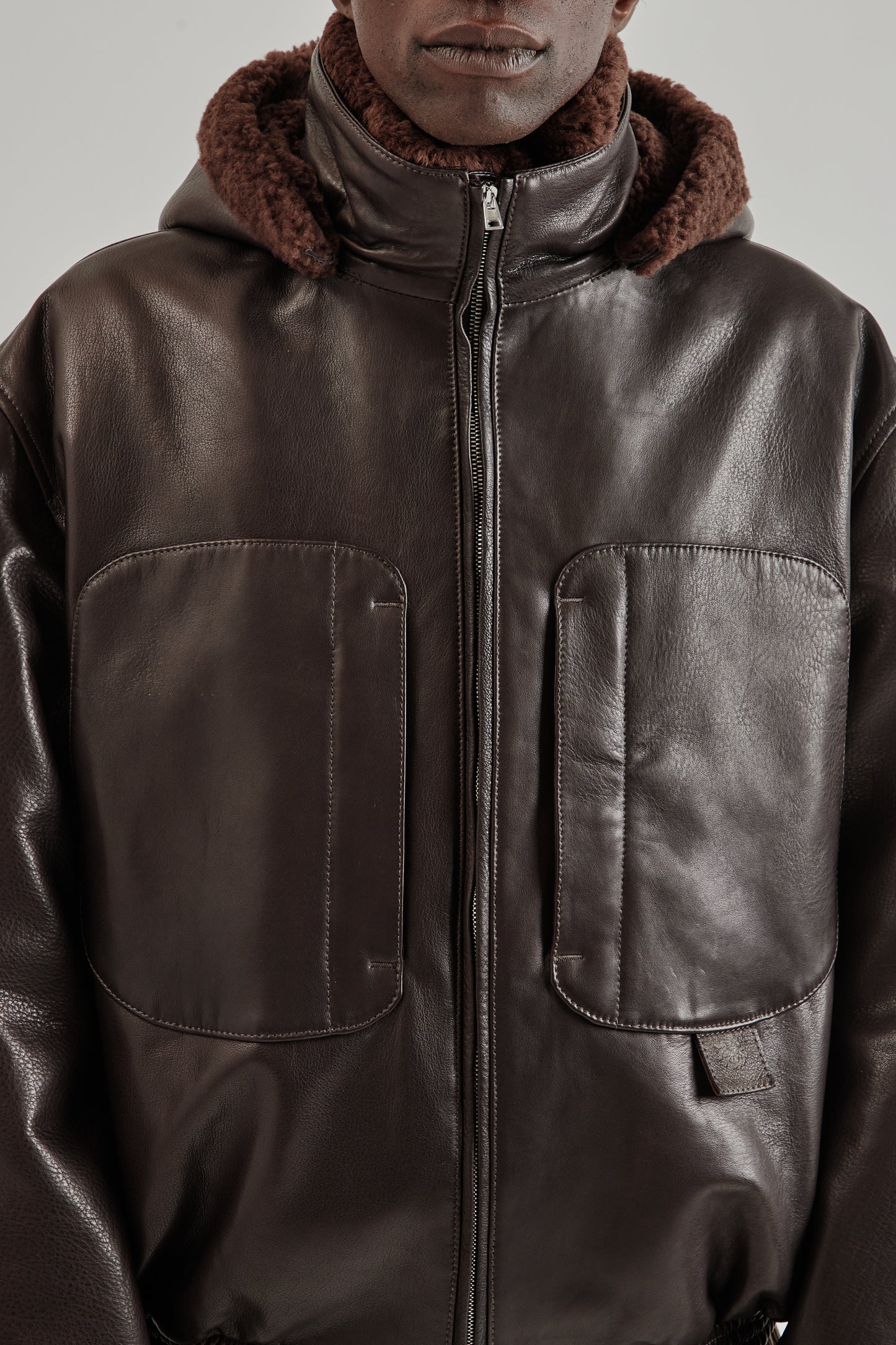 Ranra FW25 Sojourner Leather Jacket Black14