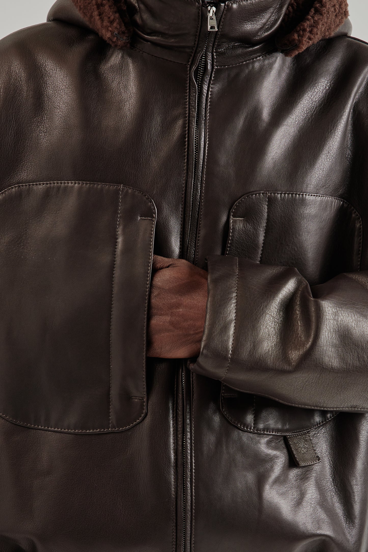 Ranra FW25 Sojourner Leather Jacket Black17