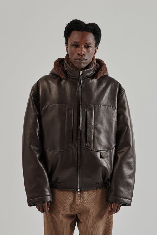 Ranra FW25 Sojourner Leather Jacket Black4