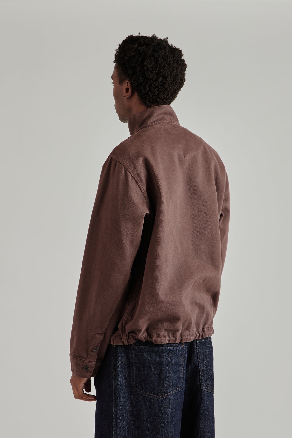 Epitome Cotton Overshirt - Deep Mohagony