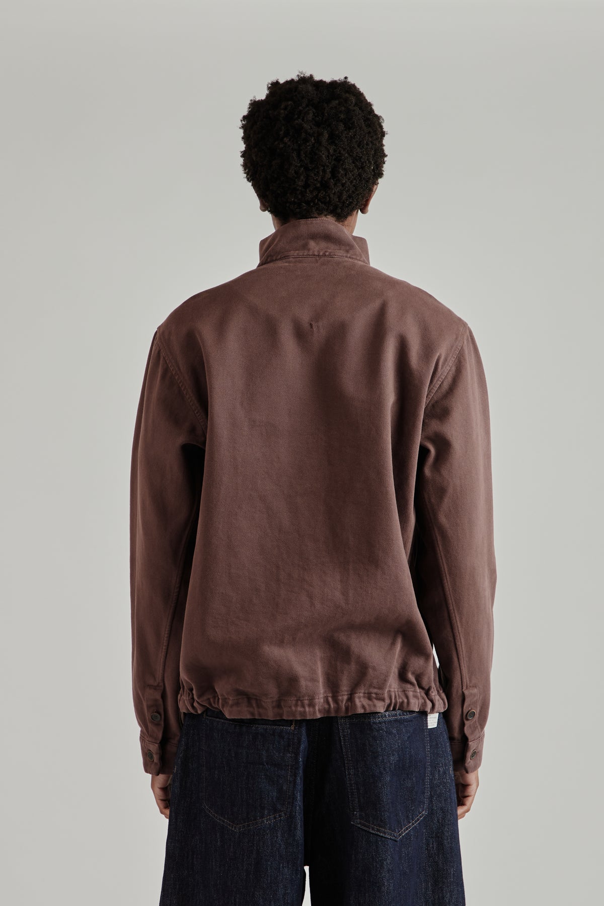 Epitome Cotton Overshirt - Deep Mohagony