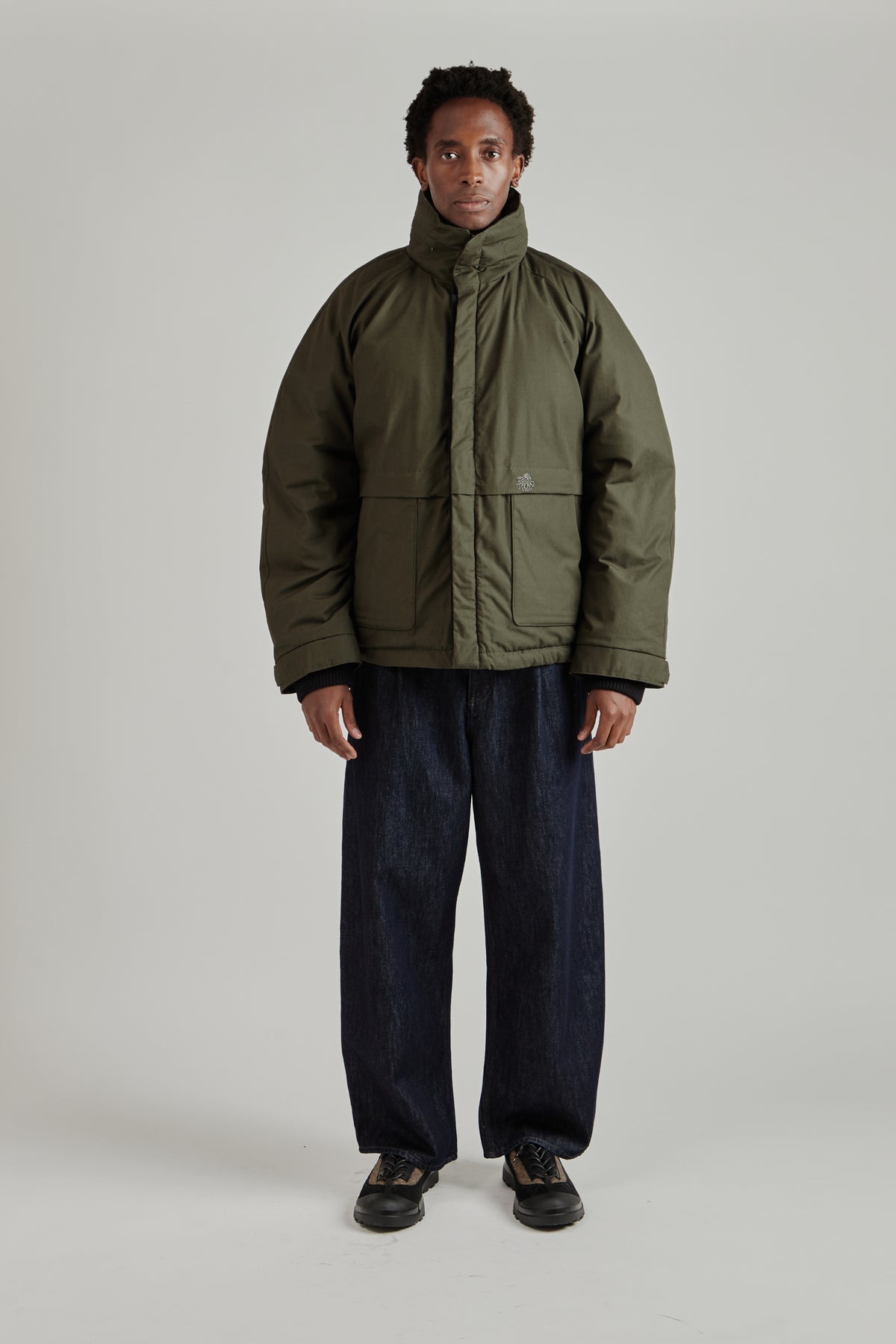 Fender Puffer Jacket - Peat