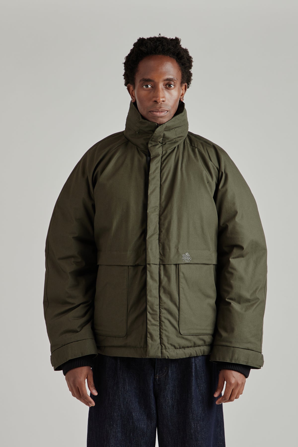 Fender Puffer Jacket - Peat