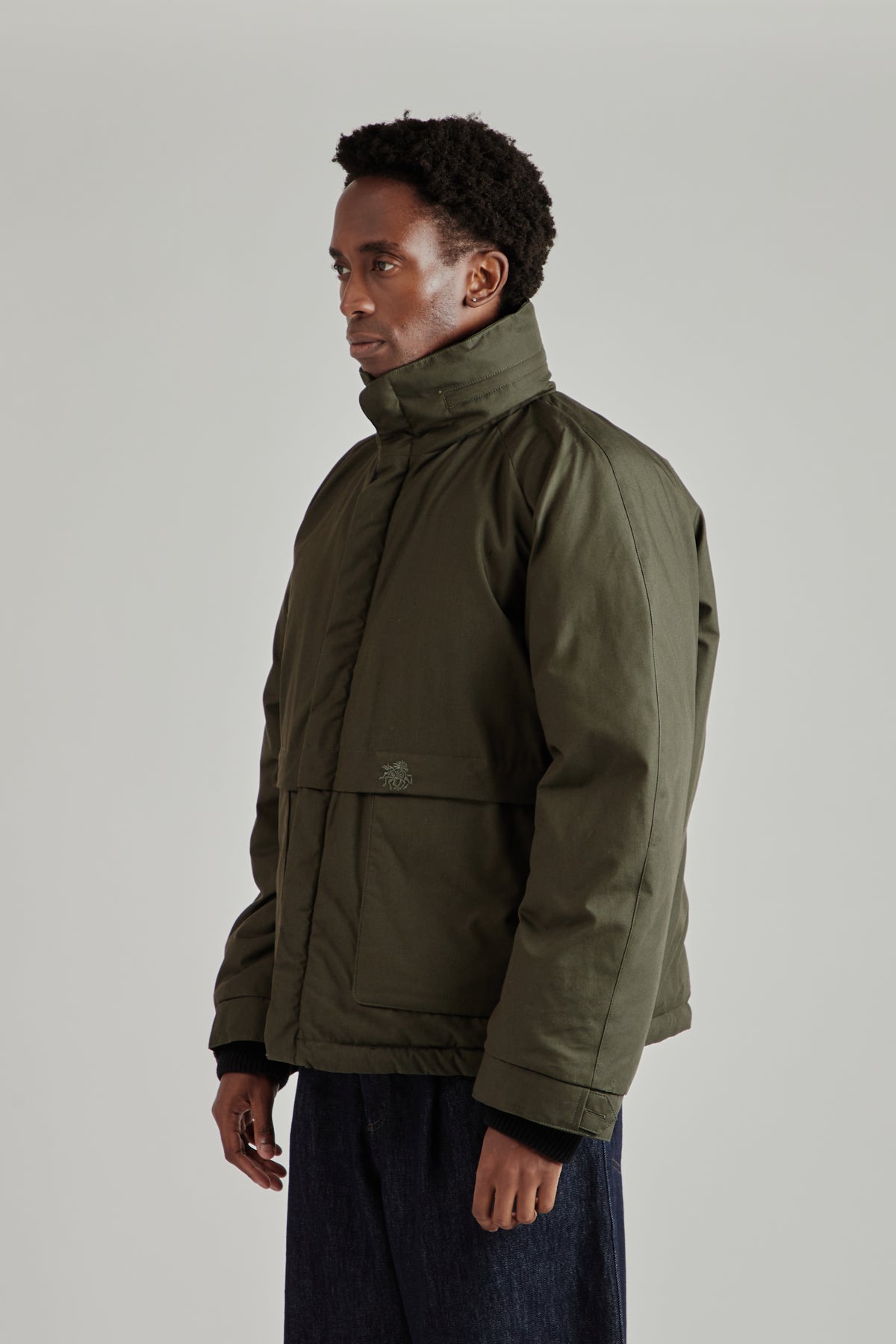 Fender Puffer Jacket - Peat