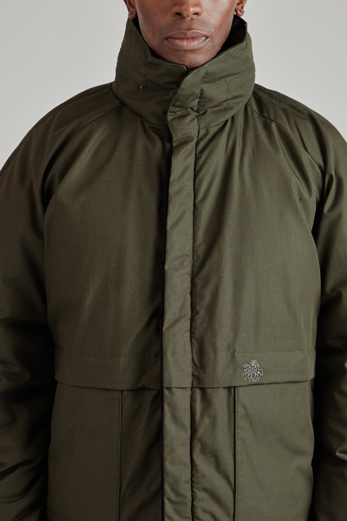 Fender Puffer Jacket - Peat