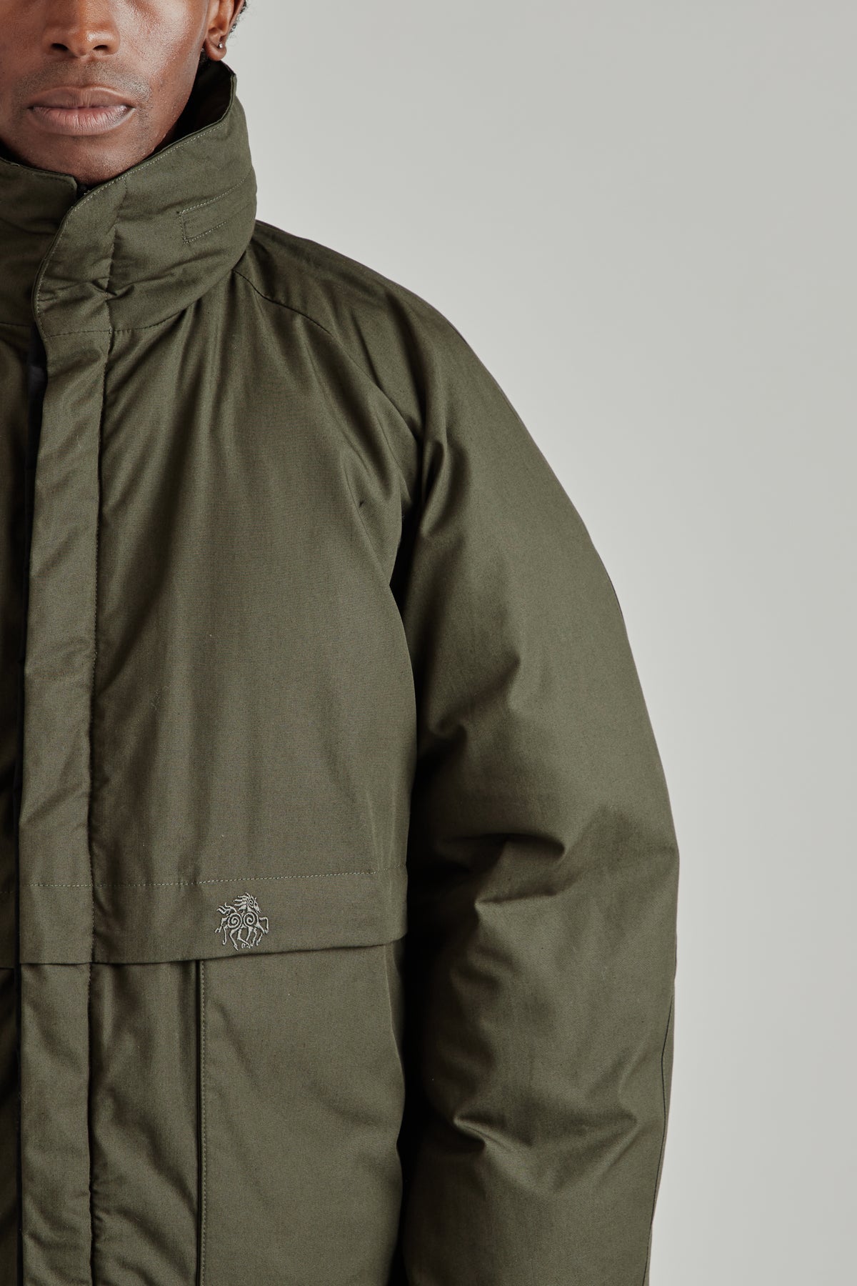 Fender Puffer Jacket - Peat
