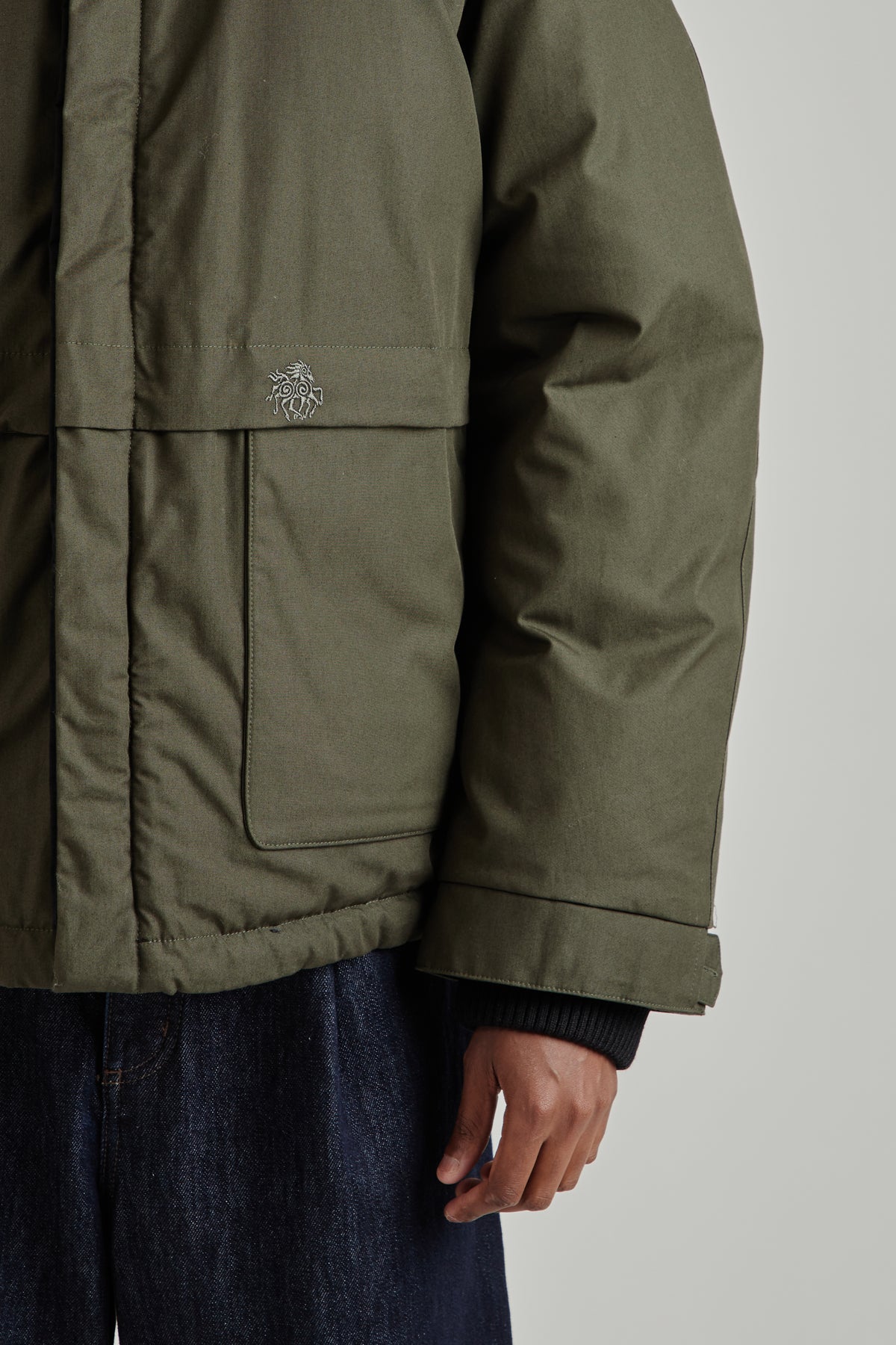 Fender Puffer Jacket - Peat
