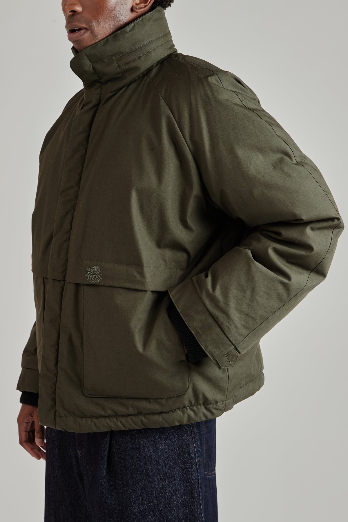 Fender Puffer Jacket - Peat