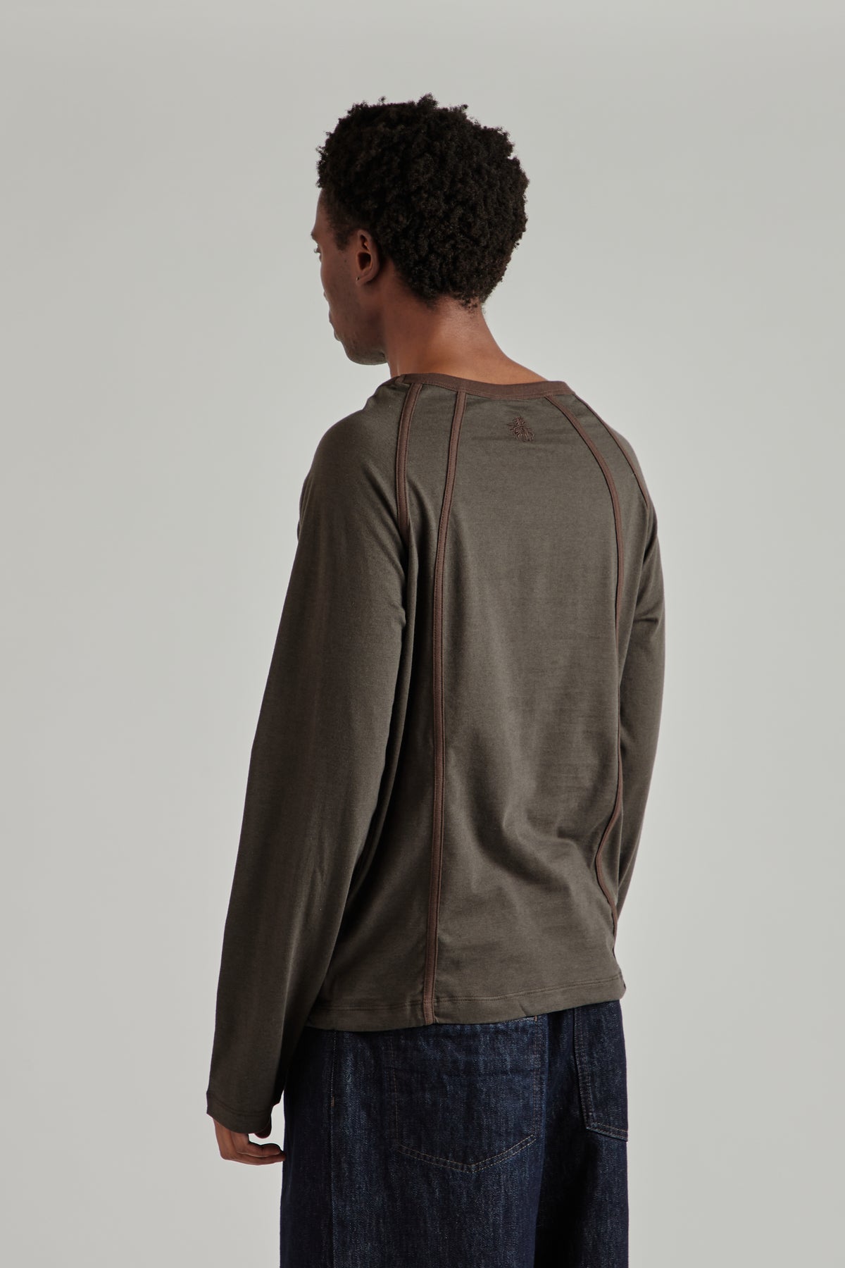 Tundra Cotton Wool LS Tee - Peat