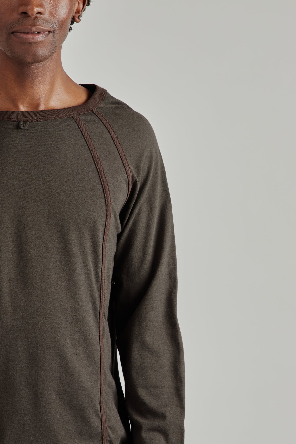 Tundra Cotton Wool LS Tee - Peat