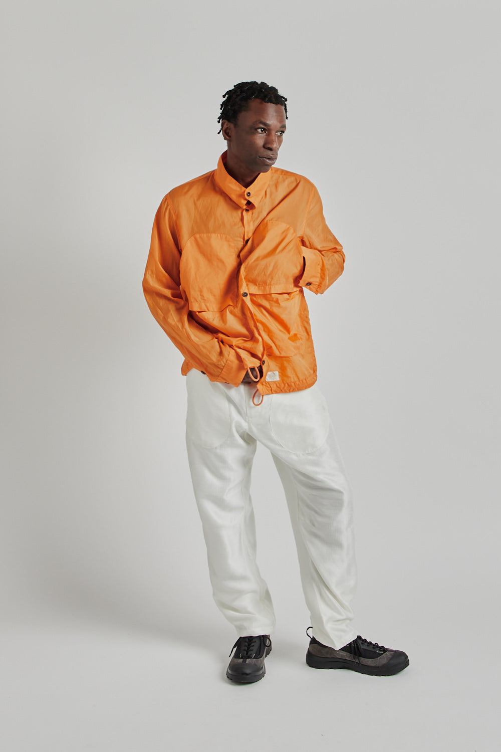 Ranra Epitome Nylon Ripstop L/S Shirt - Jaffa Orange | Wallace