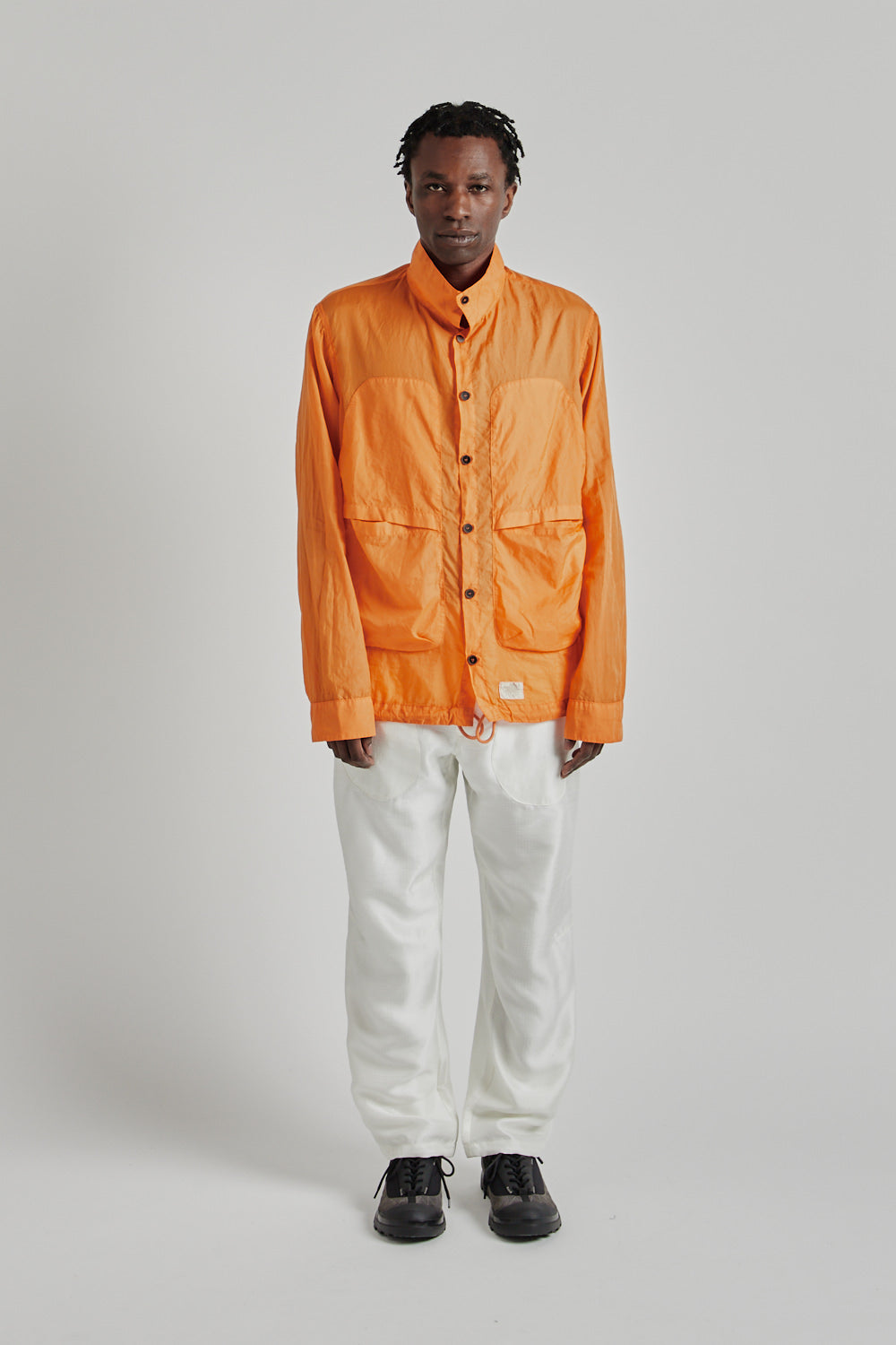 Ranra Epitome Nylon Ripstop L/S Shirt - Jaffa Orange | Wallace