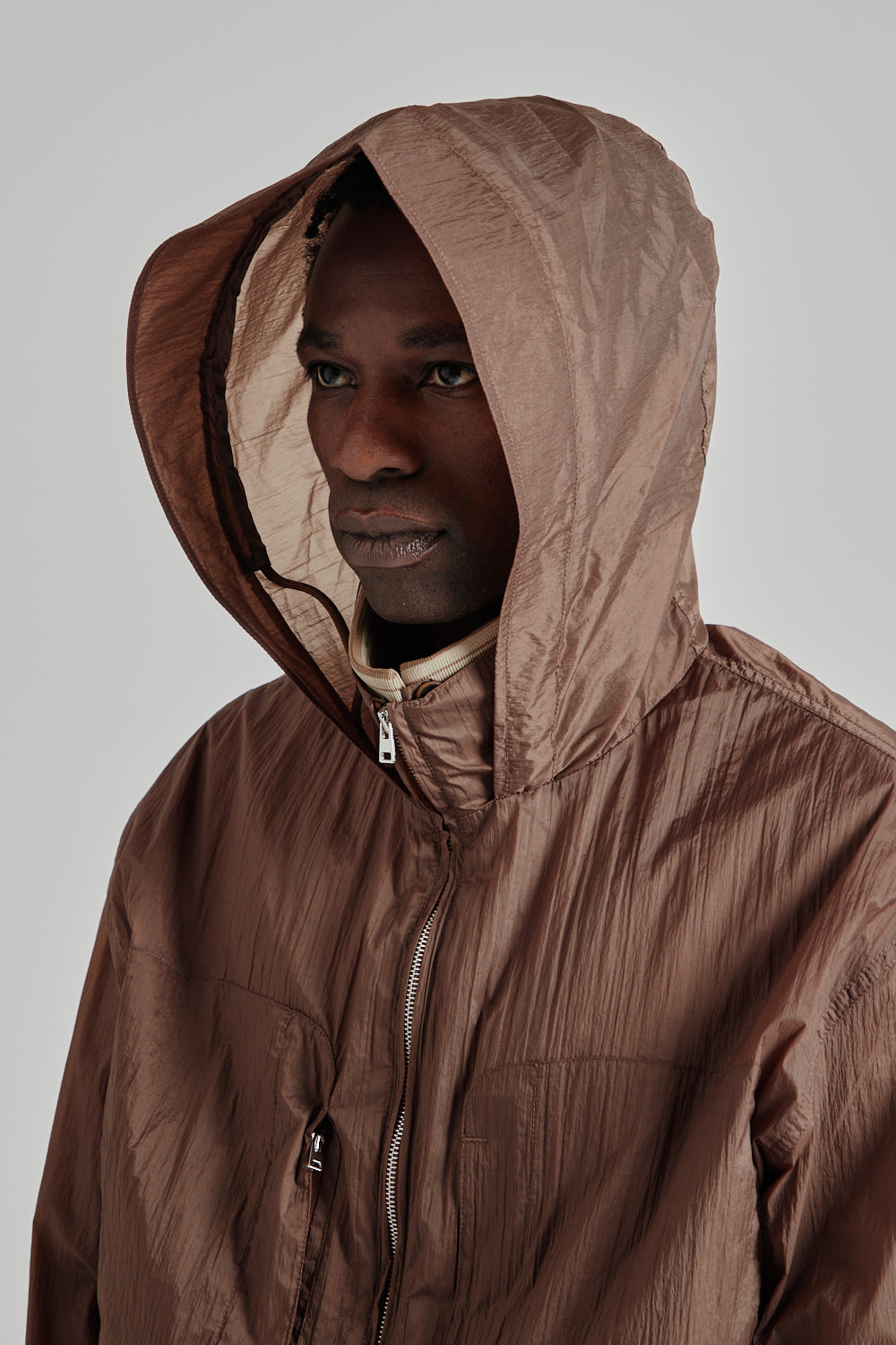 Ranra SS25 Purs Light Nylon Hoodie Jacket Monks Robe 011