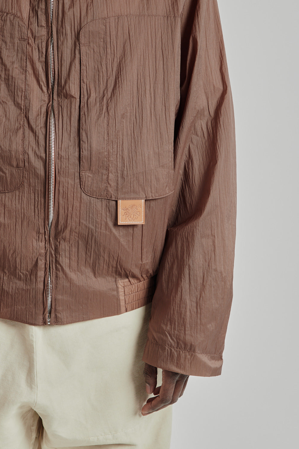 Ranra SS25 Purs Light Nylon Hoodie Jacket Monks Robe 08