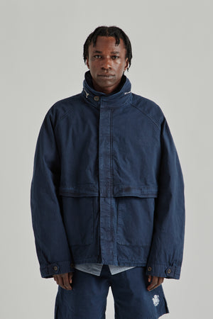 Ranra SS26 Fender Cotton Jacket Sky Captain0590