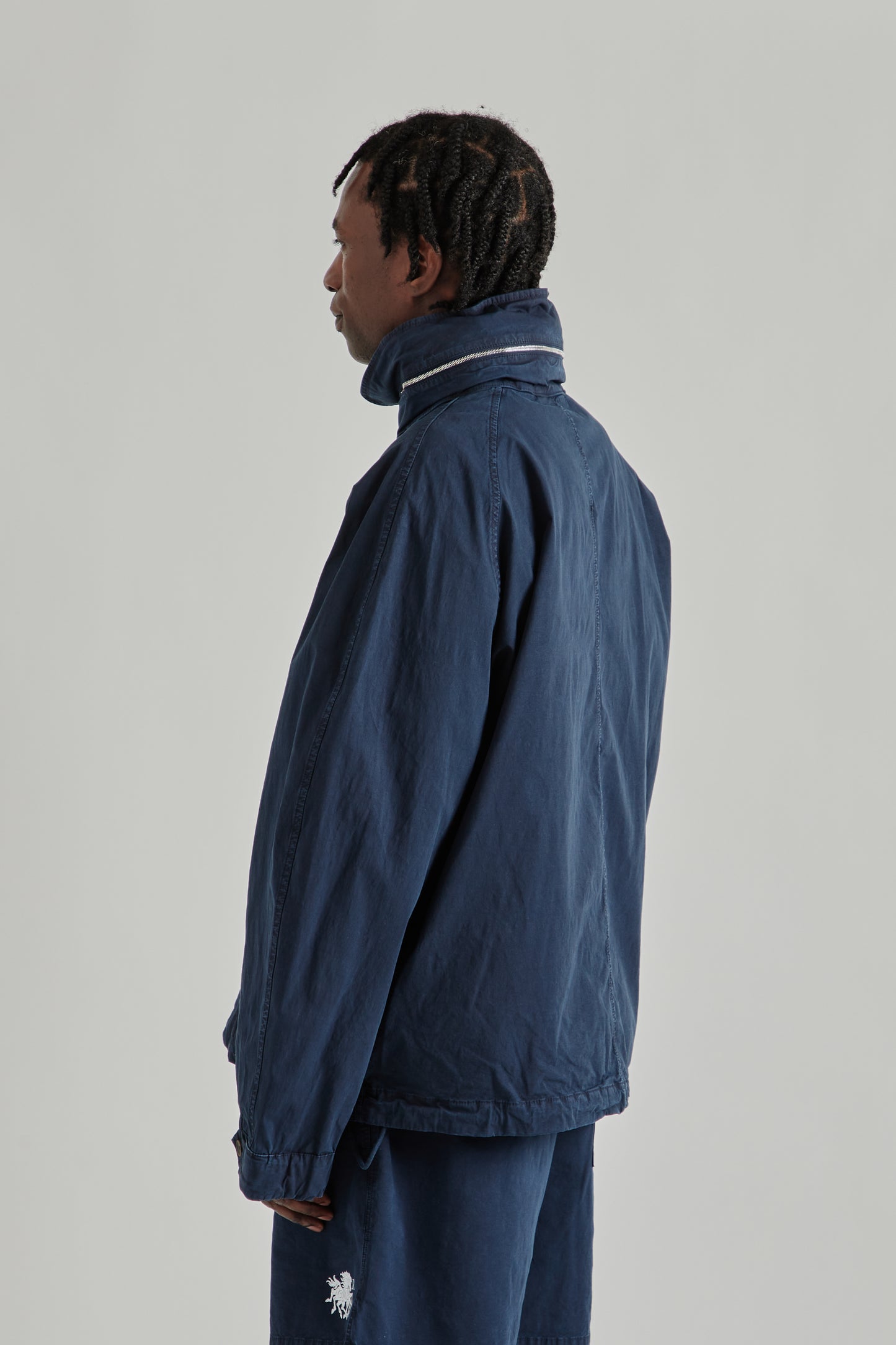 Ranra SS26 Fender Cotton Jacket Sky Captain0595