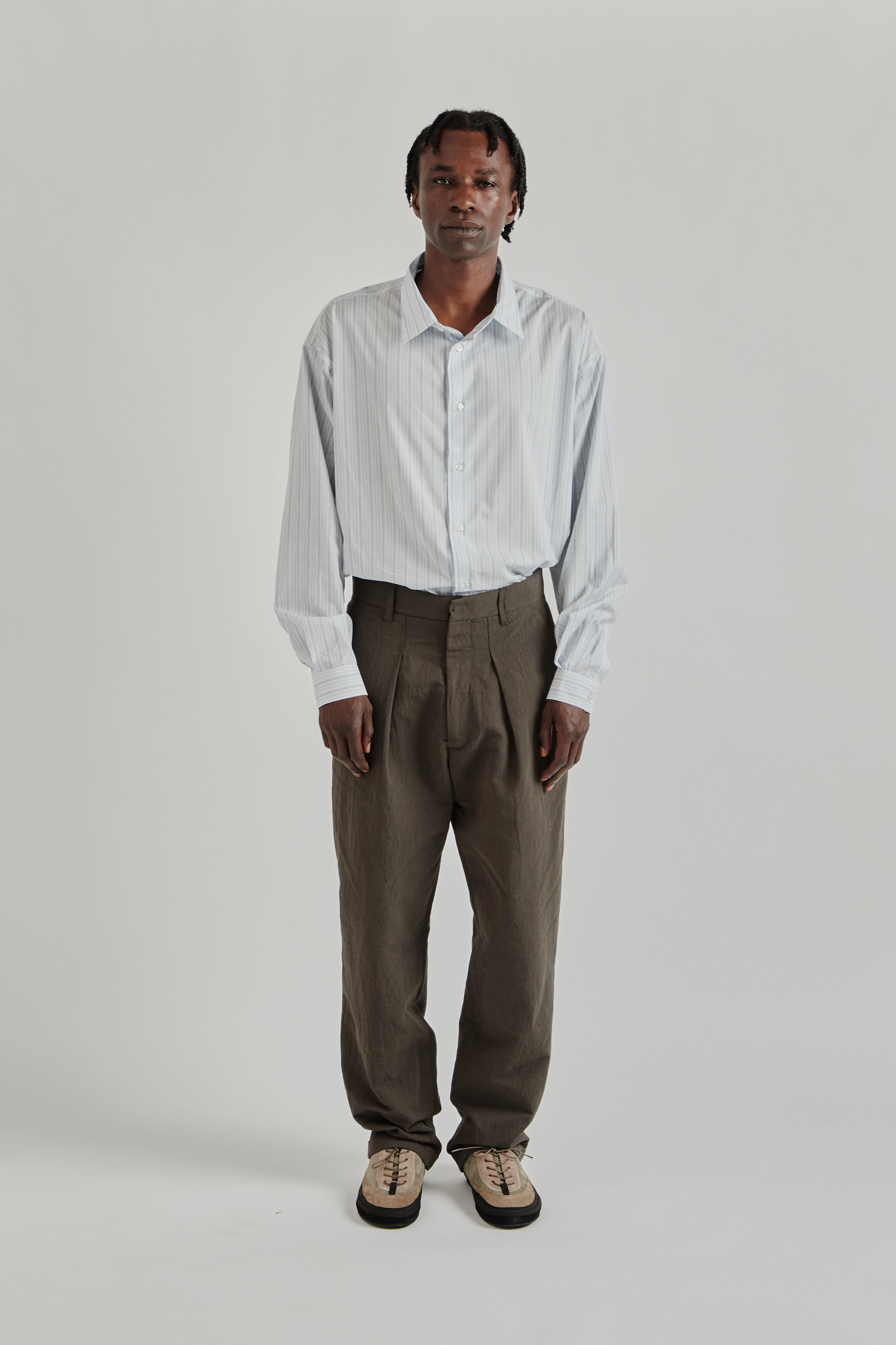 Ranra Fold Tailored Pants - Black Coffee | Wallace Mercantile Shop