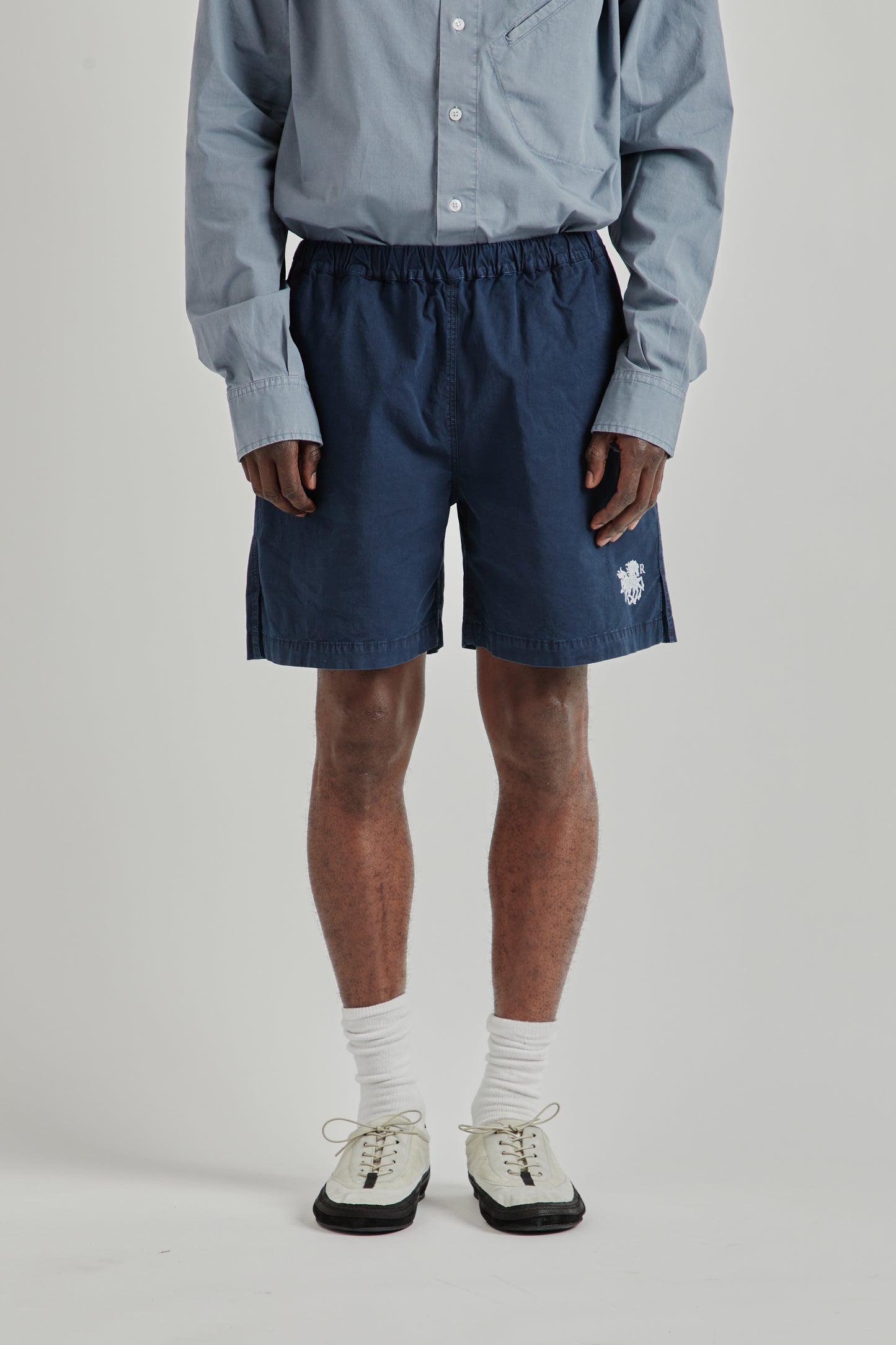 Ranra SS26 Keel Cotton Shorts Sky Captain0639