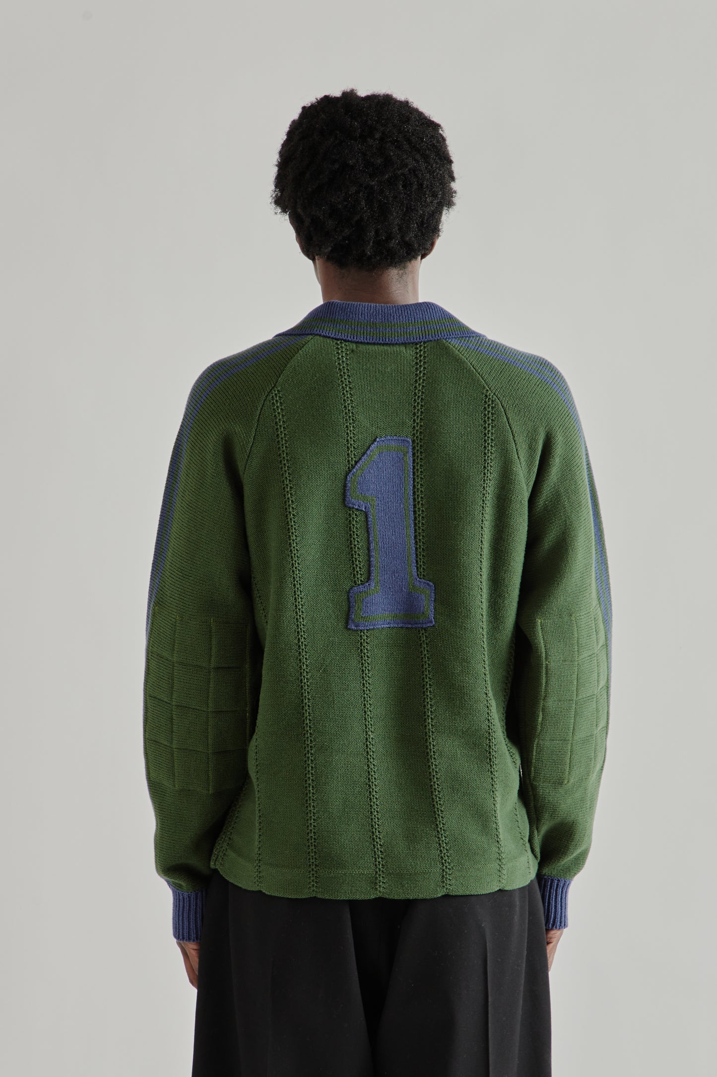Knitted Goalee Sweater - Green