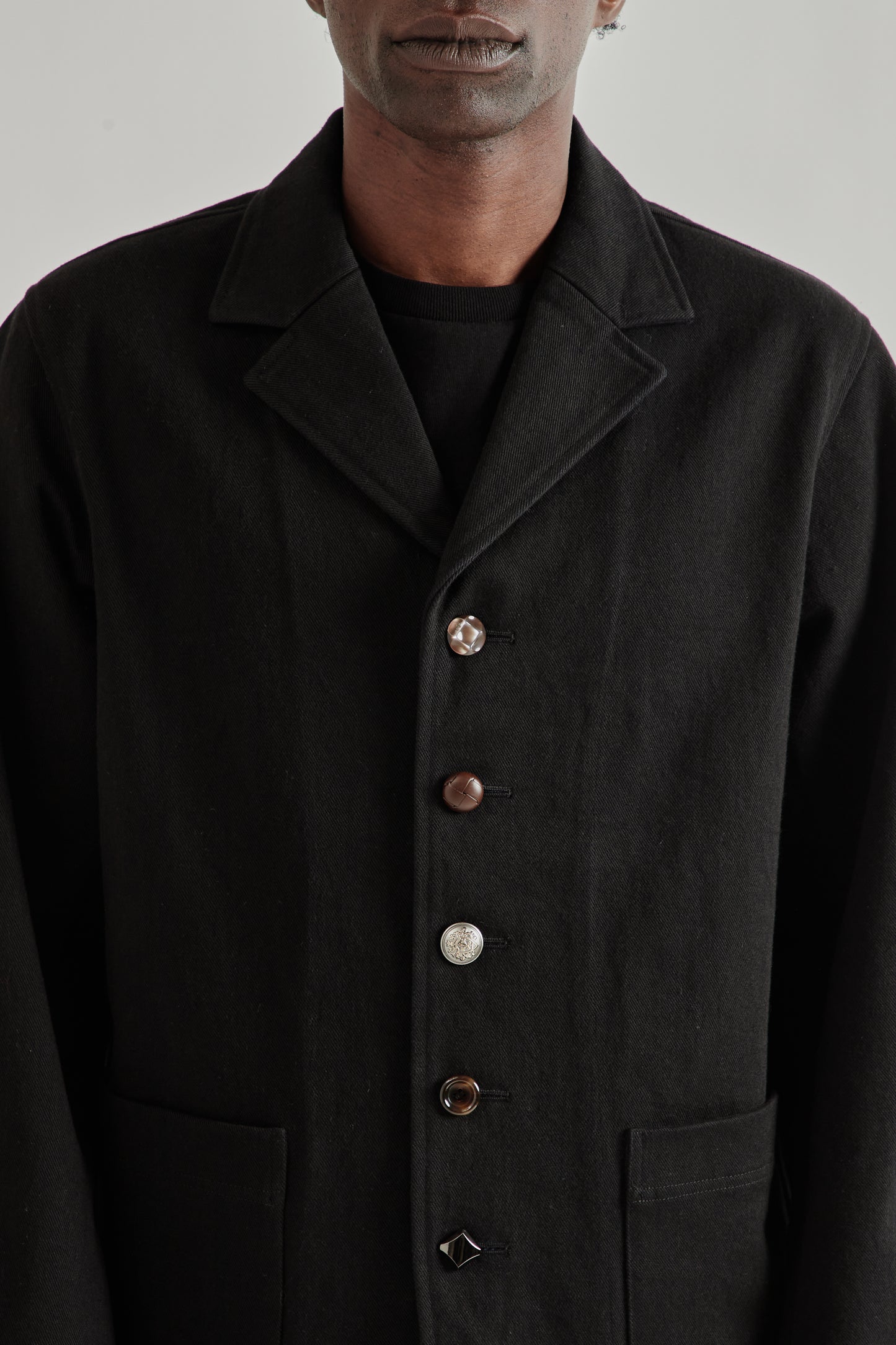 Mismatched 5B Jacket - Black
