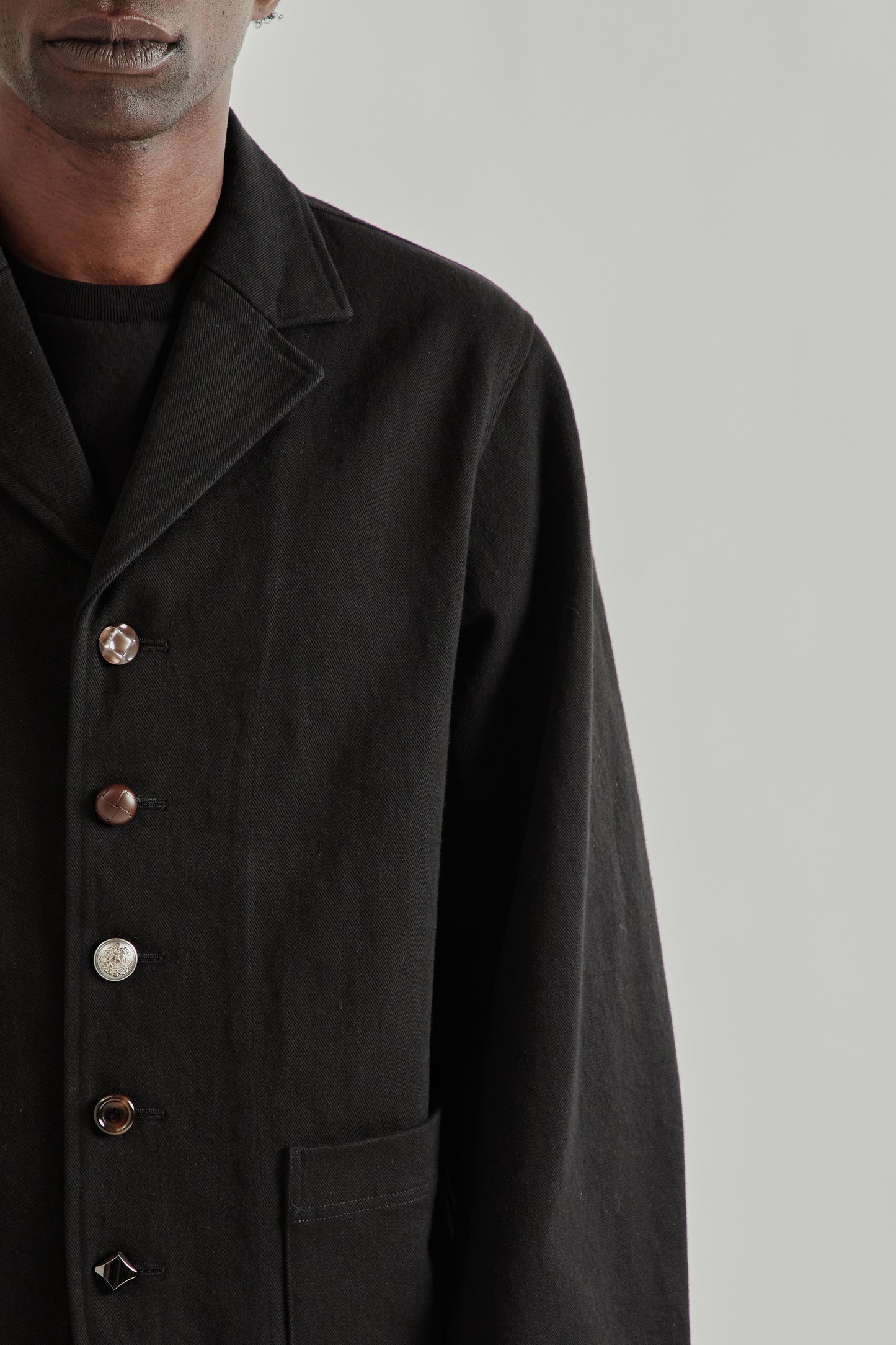 Mismatched 5B Jacket - Black