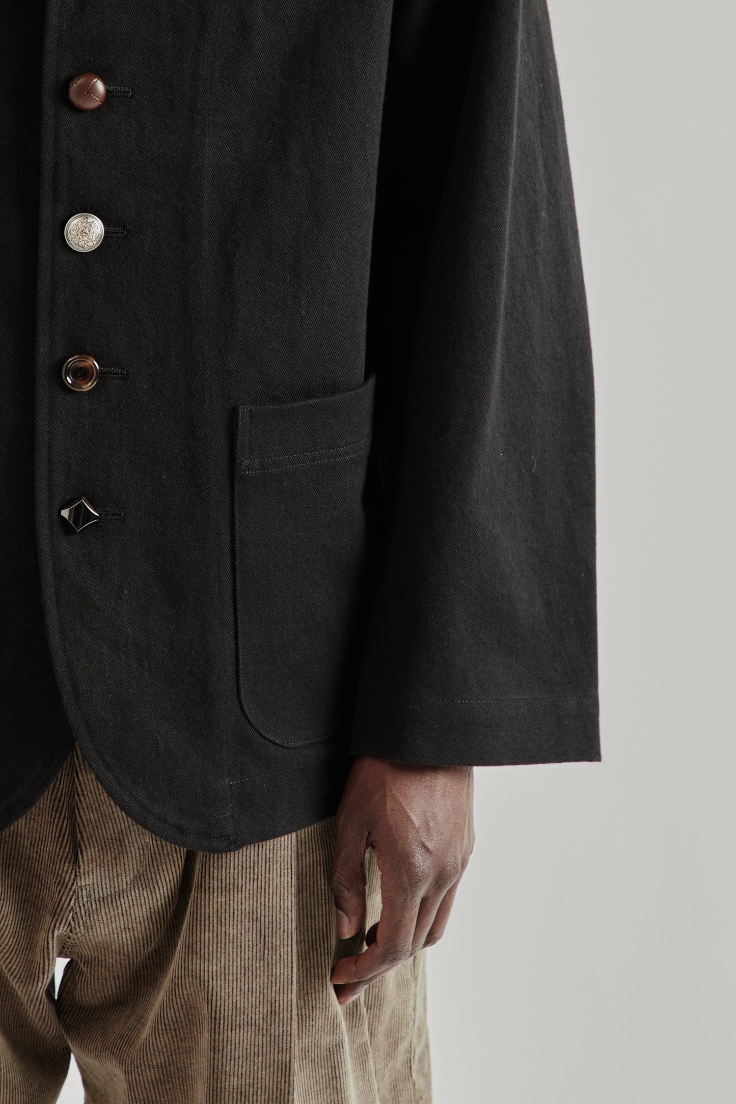 Mismatched 5B Jacket - Black