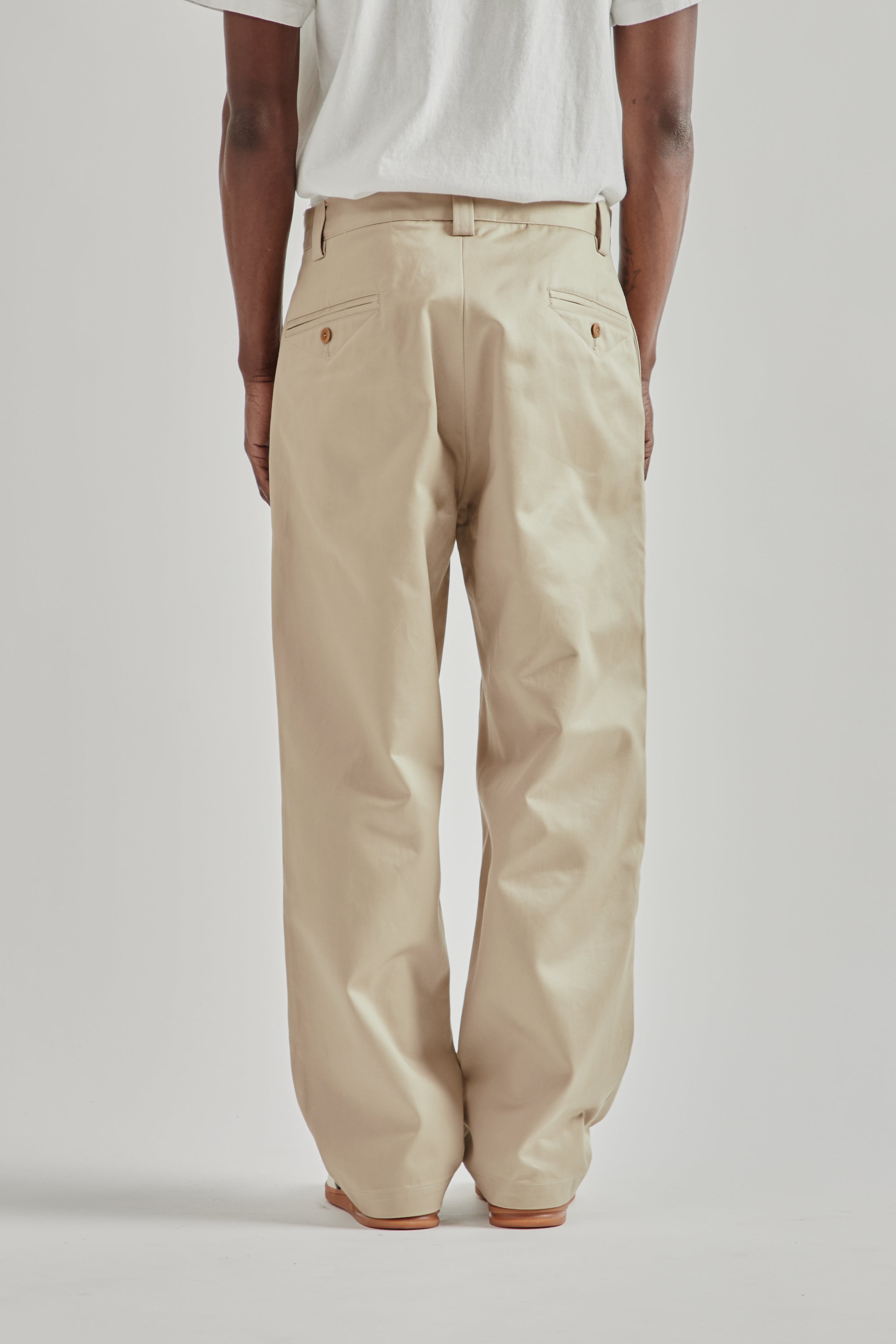 Rice Nine Ten Rhombus Chino Pants - Sand Beige | Wallace