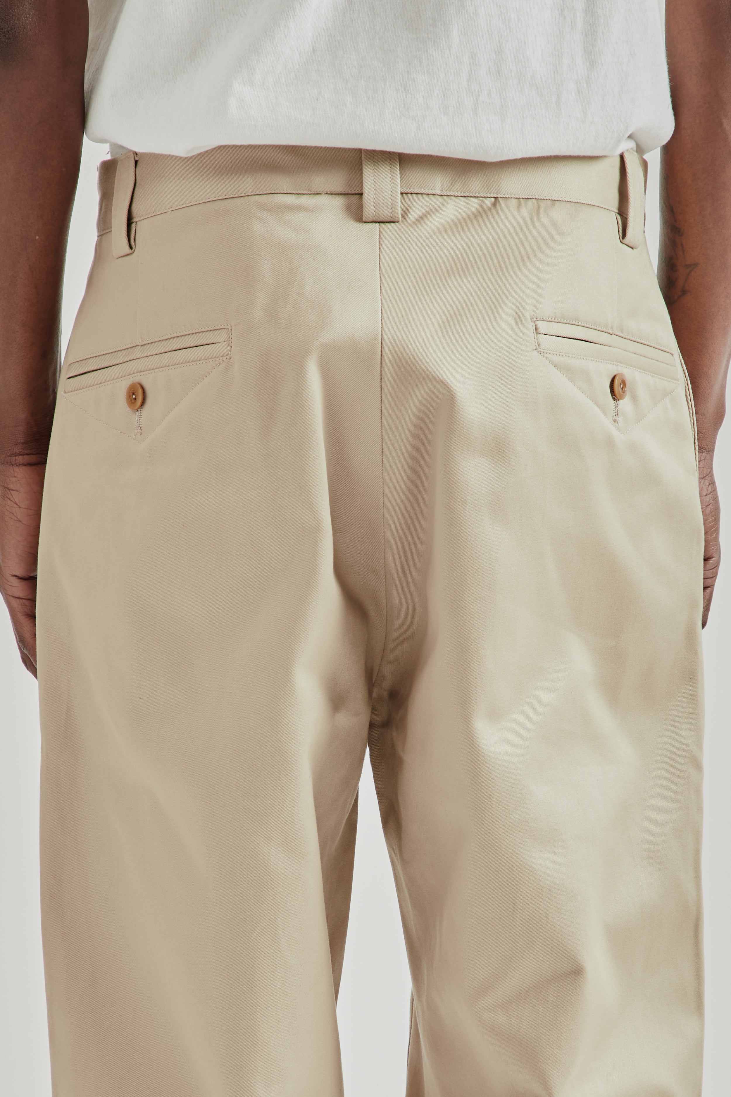 Rice Nine Ten Rhombus Chino Pants - Sand Beige | Wallace
