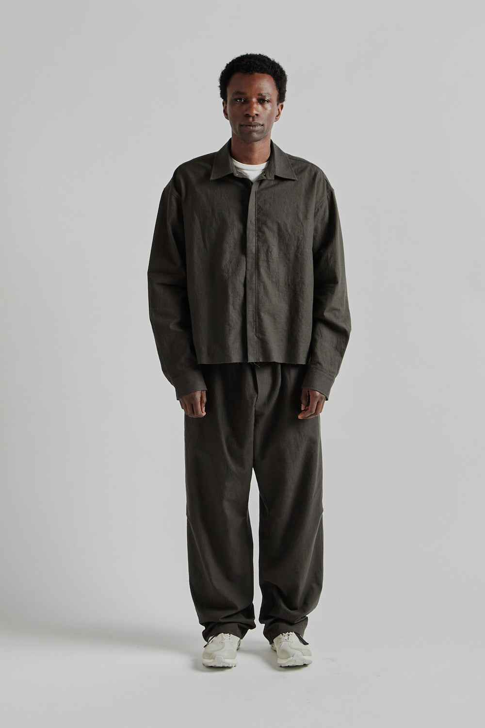 S.K Manor Hill SS25 Lunar Pant Antique Black 1