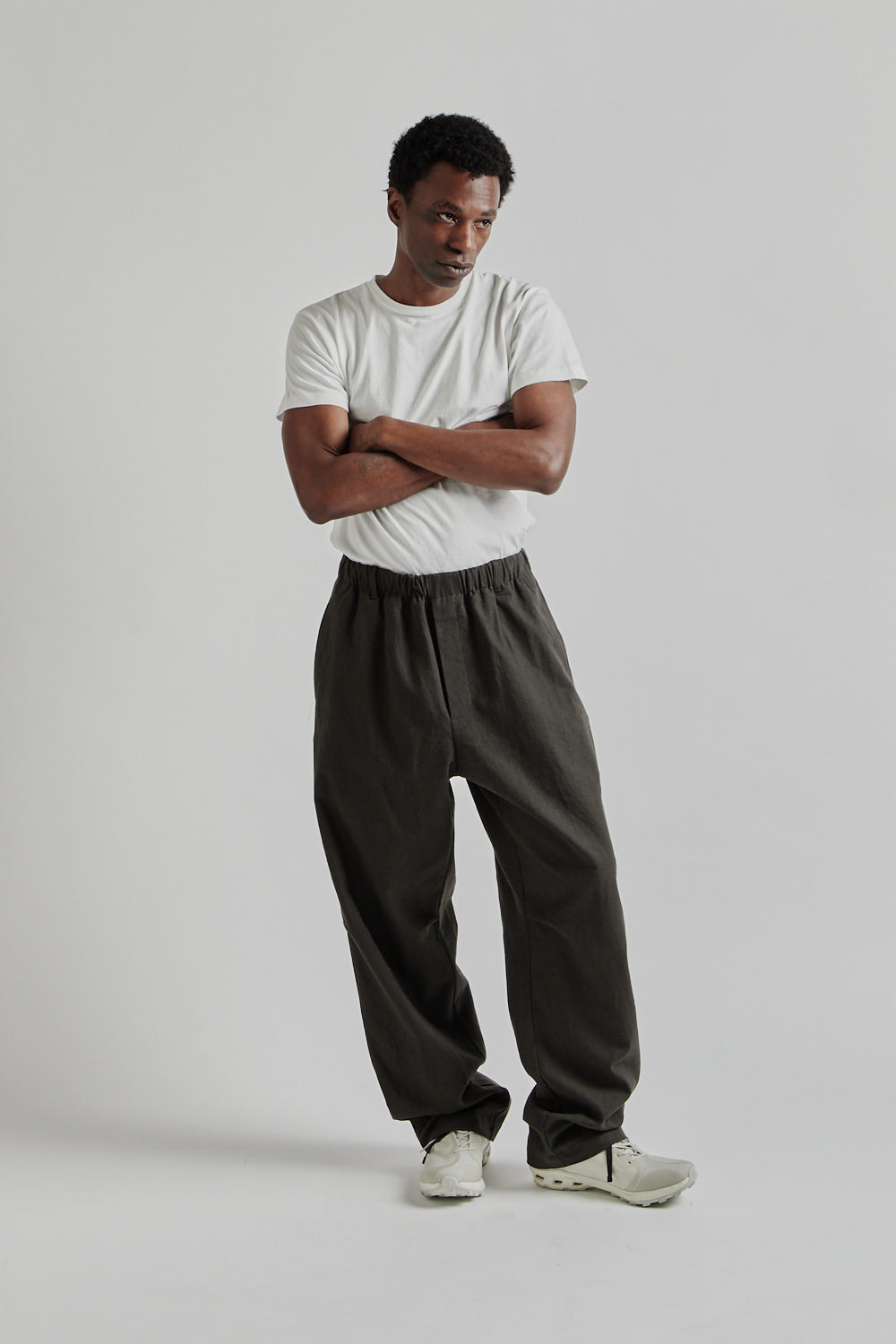 S.K Manor Hill SS25 Lunar Pant Antique Black 14