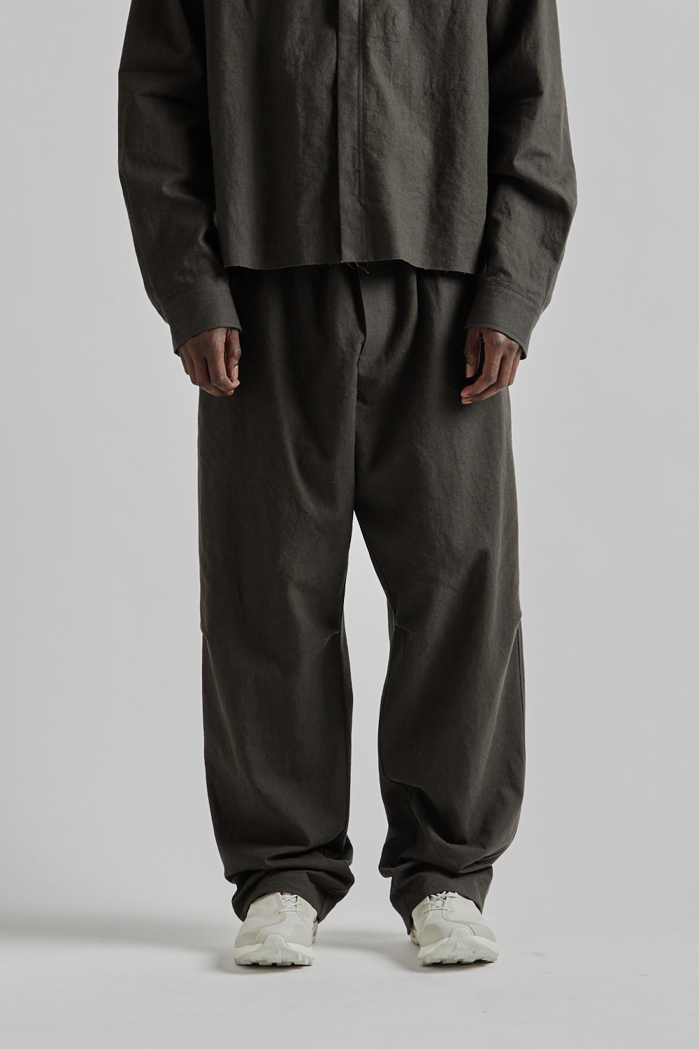 S.K Manor Hill SS25 Lunar Pant Antique Black 2