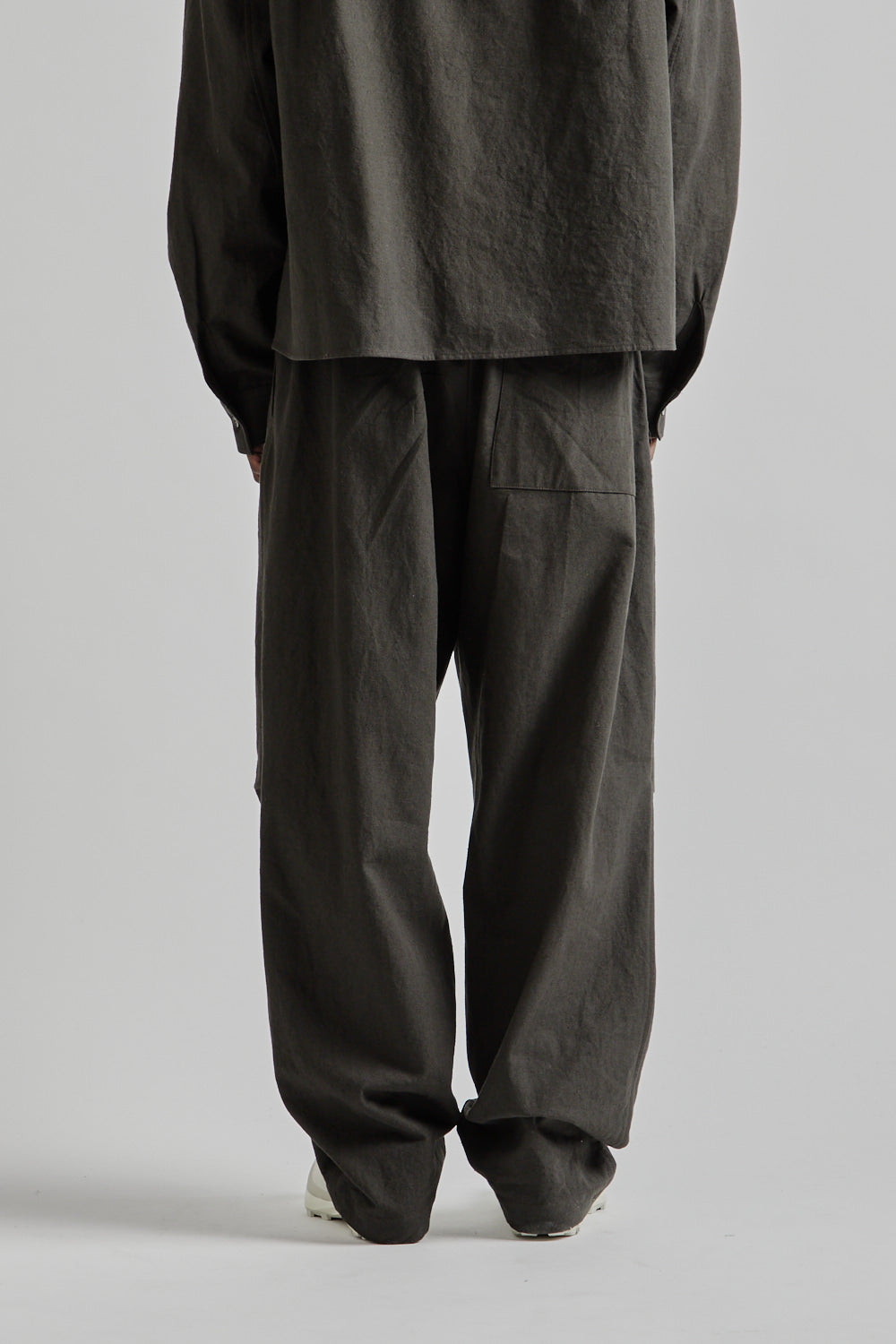S.K Manor Hill SS25 Lunar Pant Antique Black 4