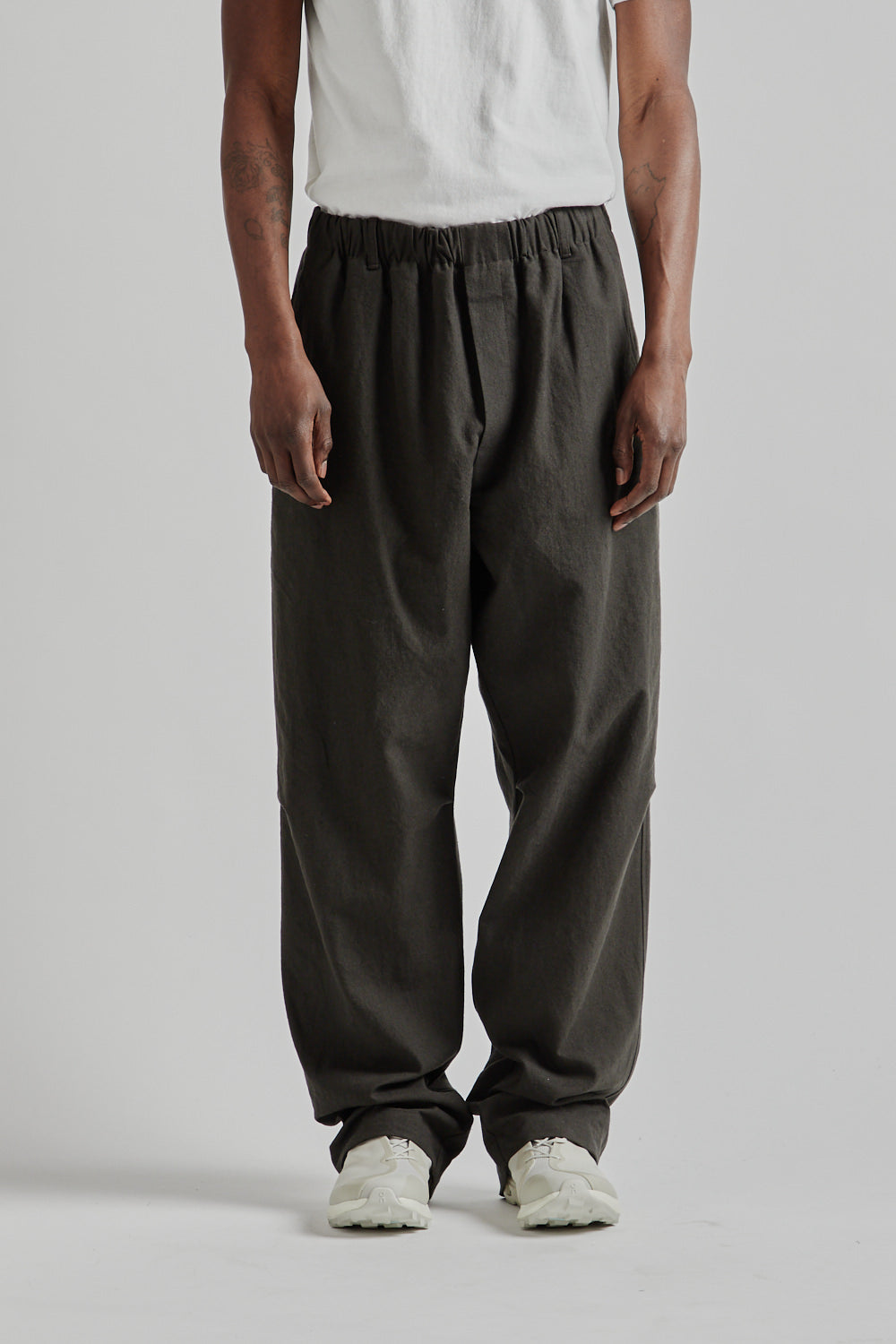 S.K Manor Hill SS25 Lunar Pant Antique Black 5