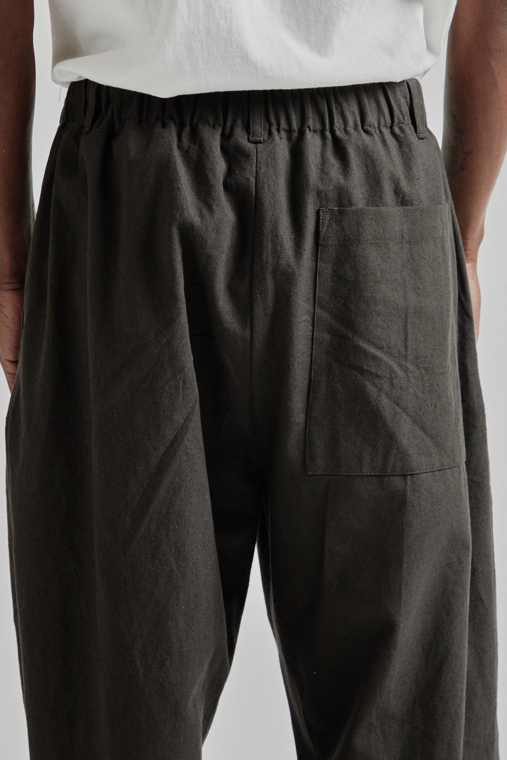 S.K Manor Hill SS25 Lunar Pant Antique Black 8