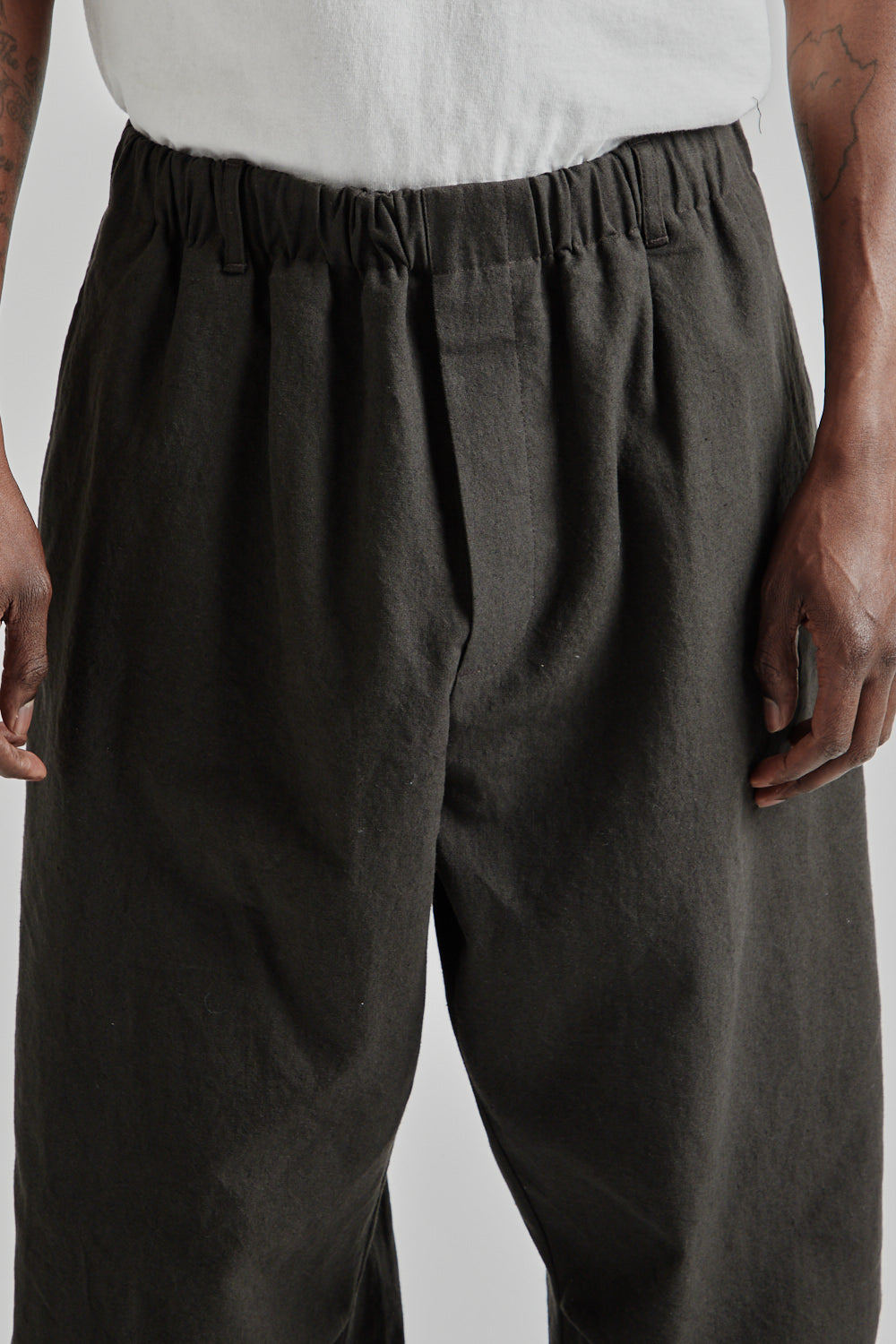 S.K Manor Hill SS25 Lunar Pant Antique Black 9